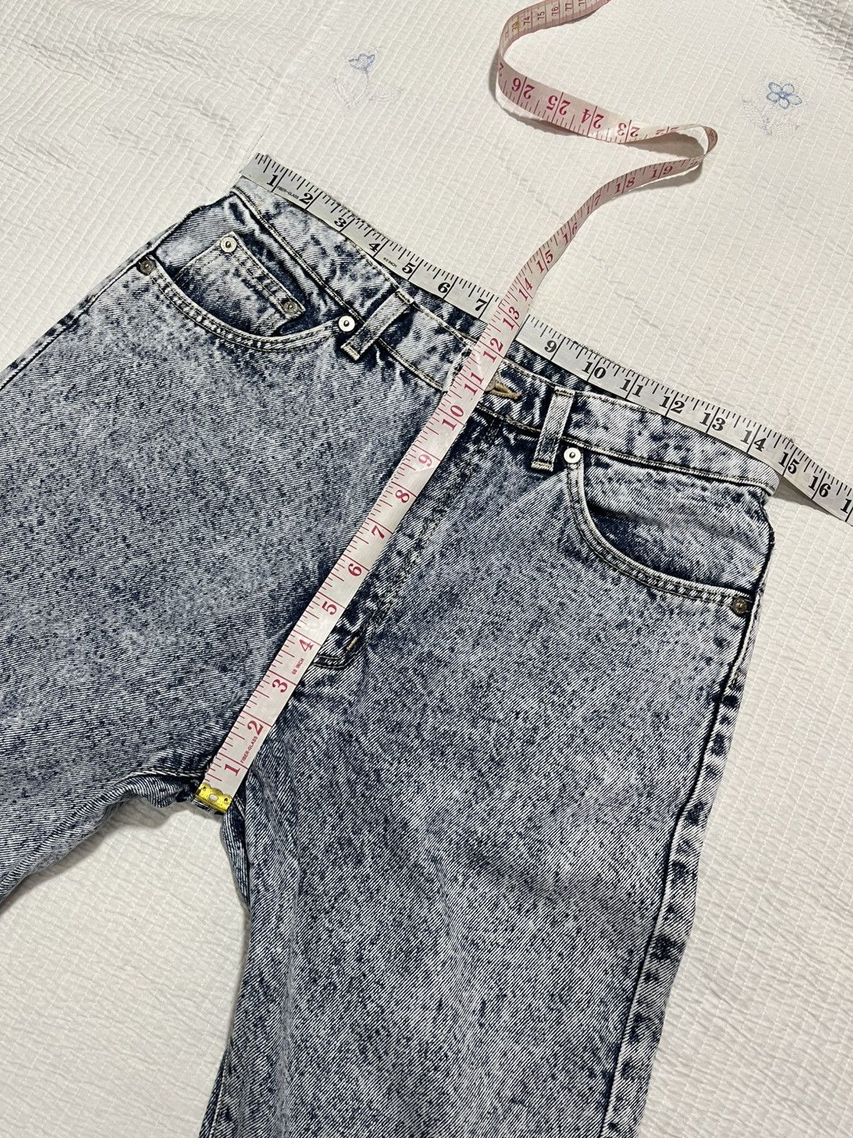Japanese Brand × Vintage × Wrangler WRANGLER ACID WASH JEANS Size US 30 / EU 46 - 11 Thumbnail