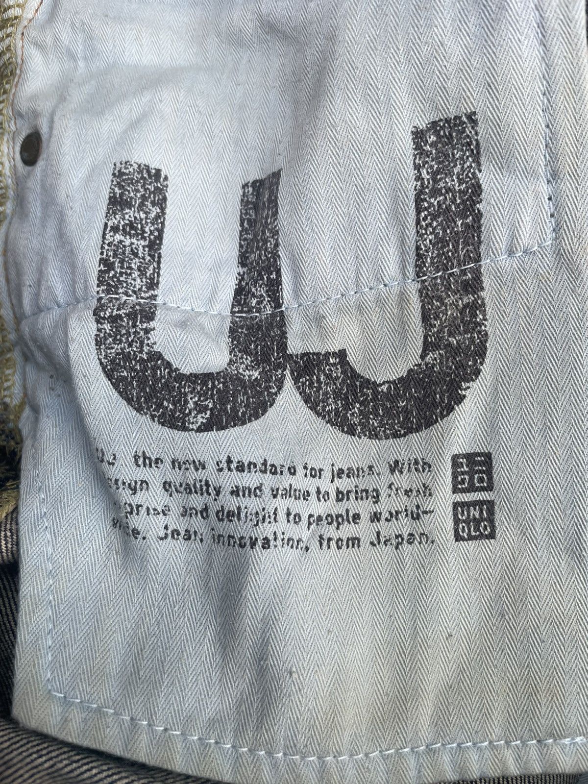 Japanese Brand Uniqlo Jeans Size US 35 - 18 Thumbnail