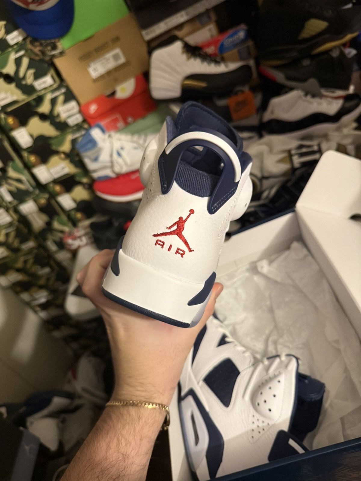Jordan Brand Jordan retro 6 olympic sz 9 Size US 9 / EU 42 - 5 Thumbnail