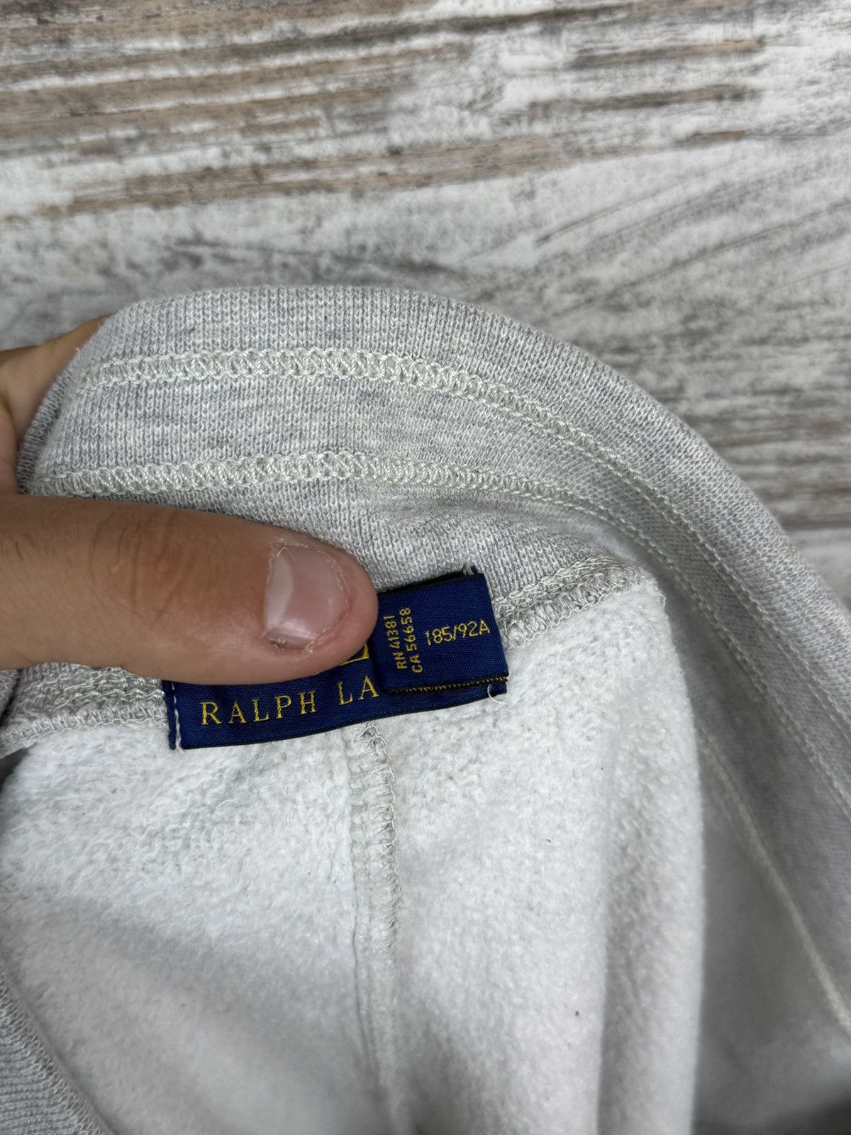 Polo Ralph Lauren Mens Vintage Polo Ralph Lauren sweatpants gray pants y2k Size US 36 / EU 52 - 11 Thumbnail