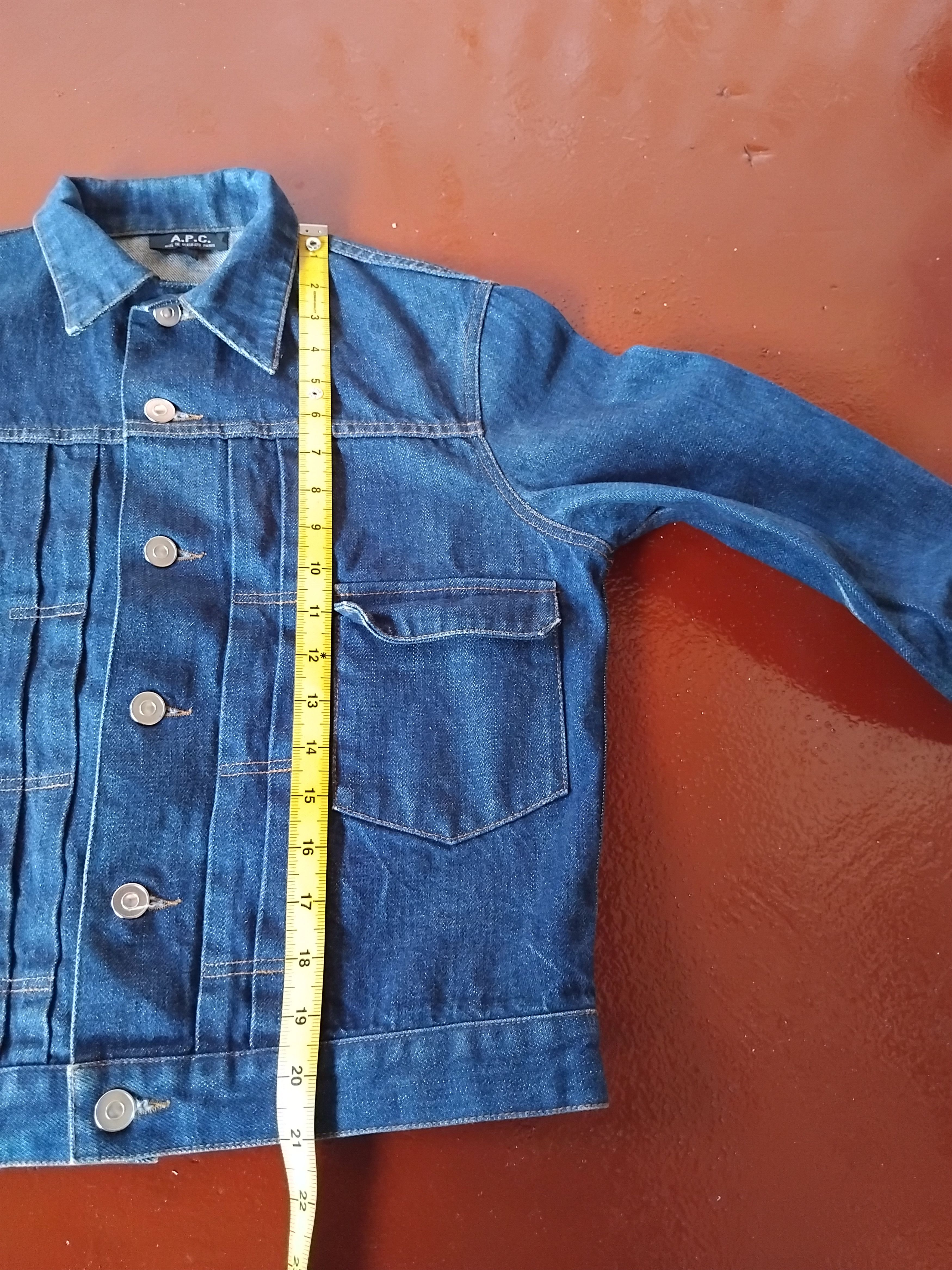 A.P.C. 💥APC Japanese brand type 2 denim jacket Size US S / EU 44-46 / 1 - 12 Thumbnail