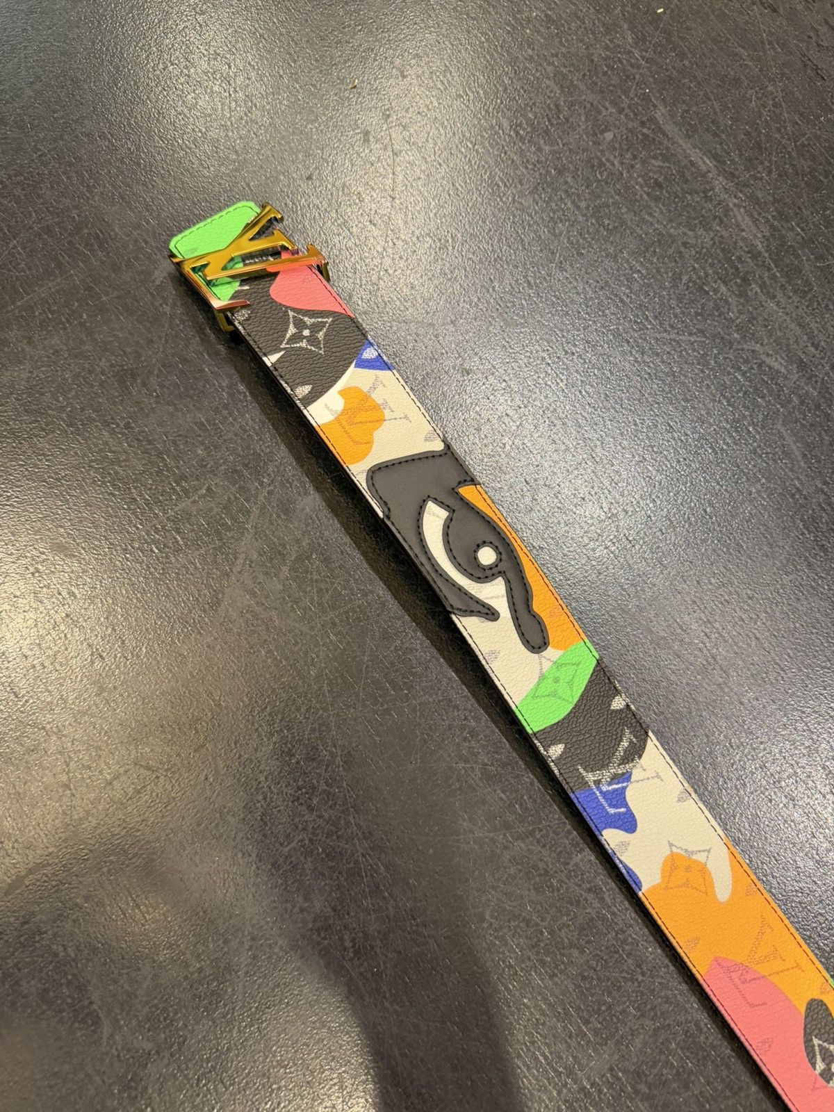 Louis Vuitton Louis Vuitton Kidsuper Heritage Initiales Belt Size 44 - 4 Thumbnail