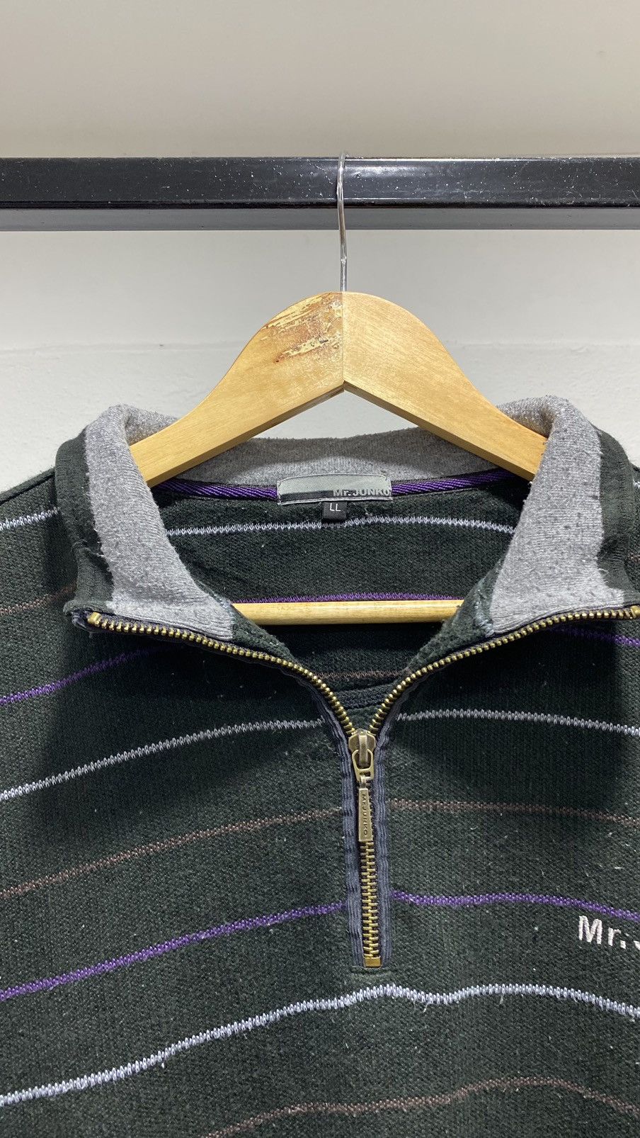 Junko Shimada × Mr. Junko × Vintage Vintage Mr Junko Knitwear Halfzip Size US M / EU 48-50 / 2 - 5 Thumbnail