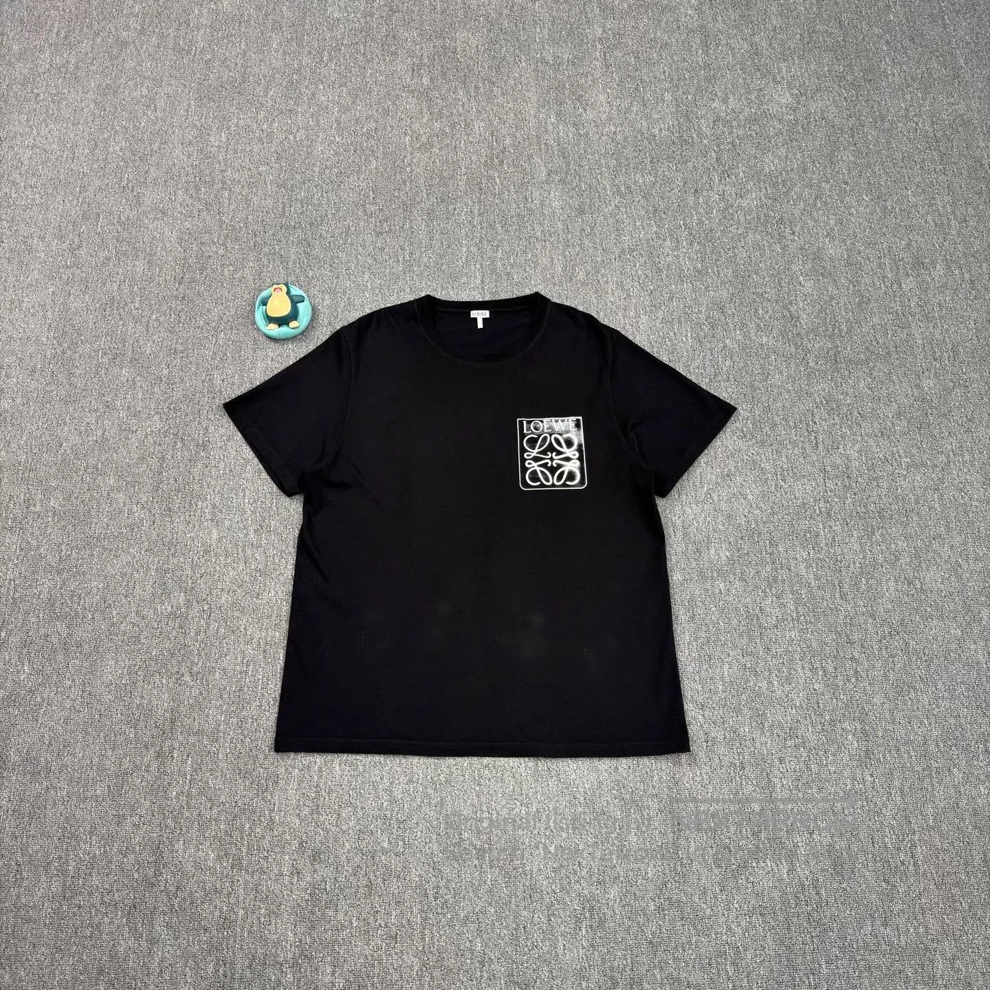Loewe Loewe Chest Embroidered Logo Black T-Shirt. Size US XXL / EU 58 / 5 - 1 Thumbnail