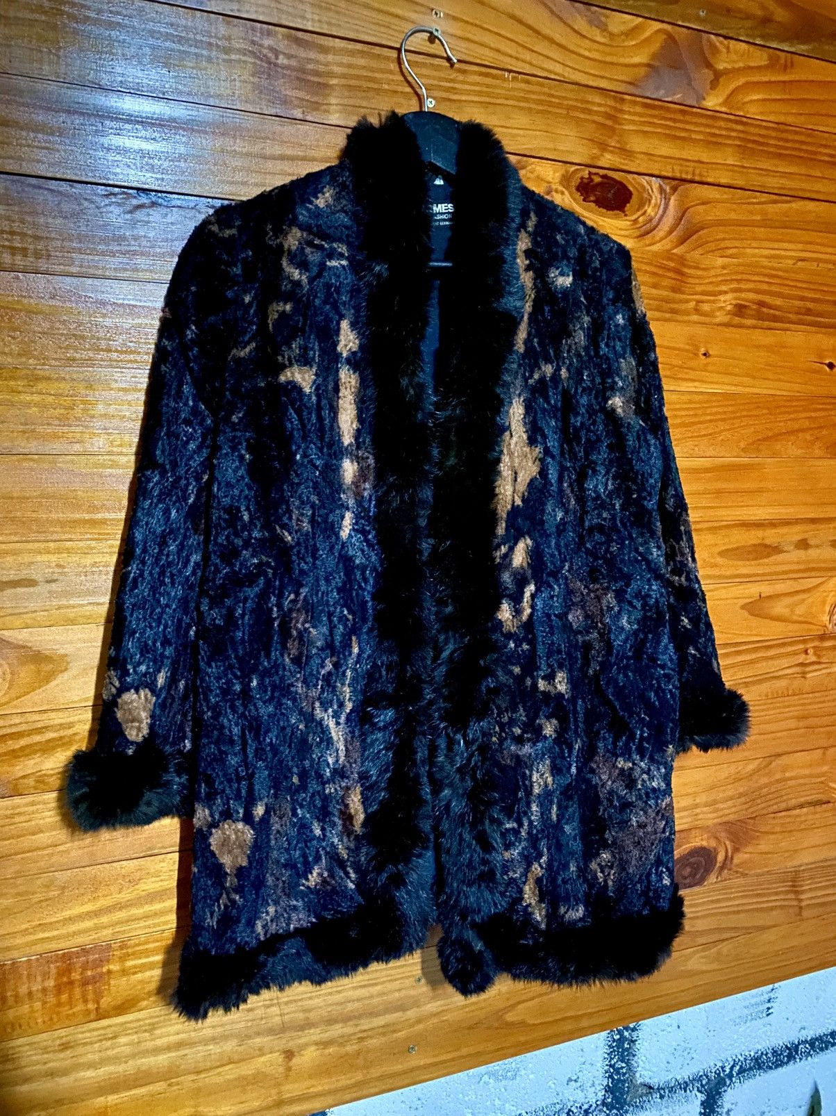 Vintage Vintage Girmes Faux Fur Coat | Made in West Germany Leopard Size M / US 6-8 / IT 42-44 - 5 Thumbnail