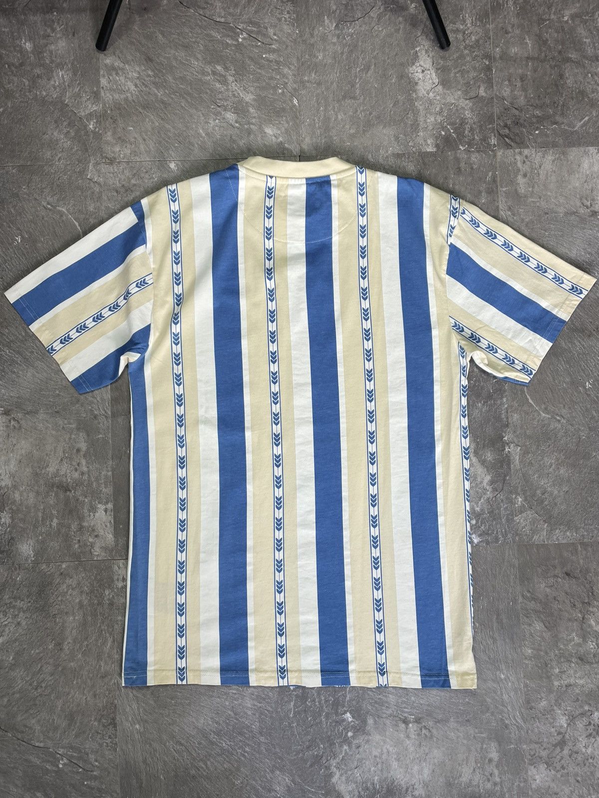 Karl Kani Vintage Karl Kani Embroidered Logo Striped T-Shirt Rap Y2K Size US S / EU 44-46 / 1 - 3 Thumbnail