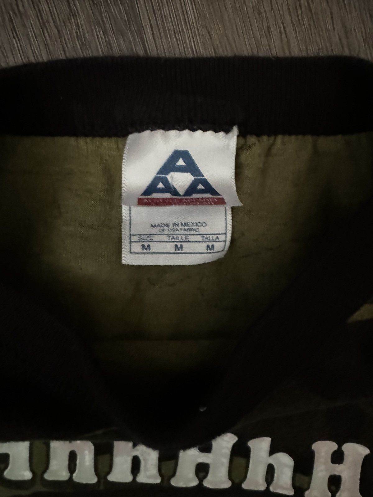 Vintage RARE Vintage Shh I'm Hiding From The Voices Camo T-Shirt Size US M / EU 48-50 / 2 - 2 Thumbnail