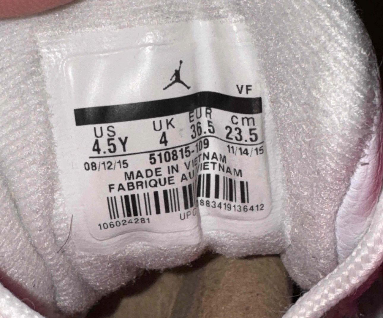 Jordan Brand Air Jordan 12 Retro GG ‘Vivid Pink’ - Youth Size 4.5/6W Size US 6 / IT 36 - 6 Thumbnail