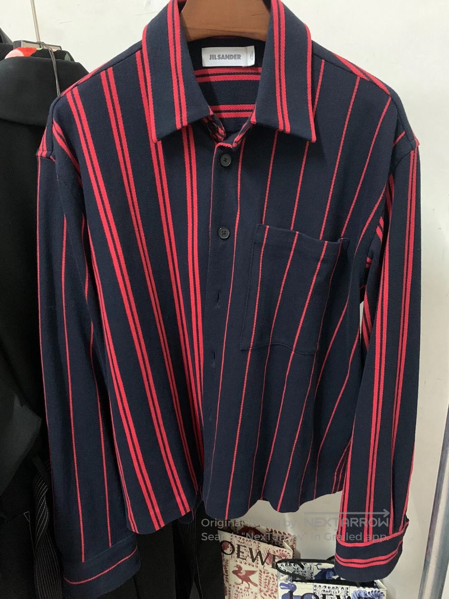 Jil Sander JIL SANDER Short Loose Shirt Jacket. Size US S / EU 44-46 / 1 - 1 Thumbnail