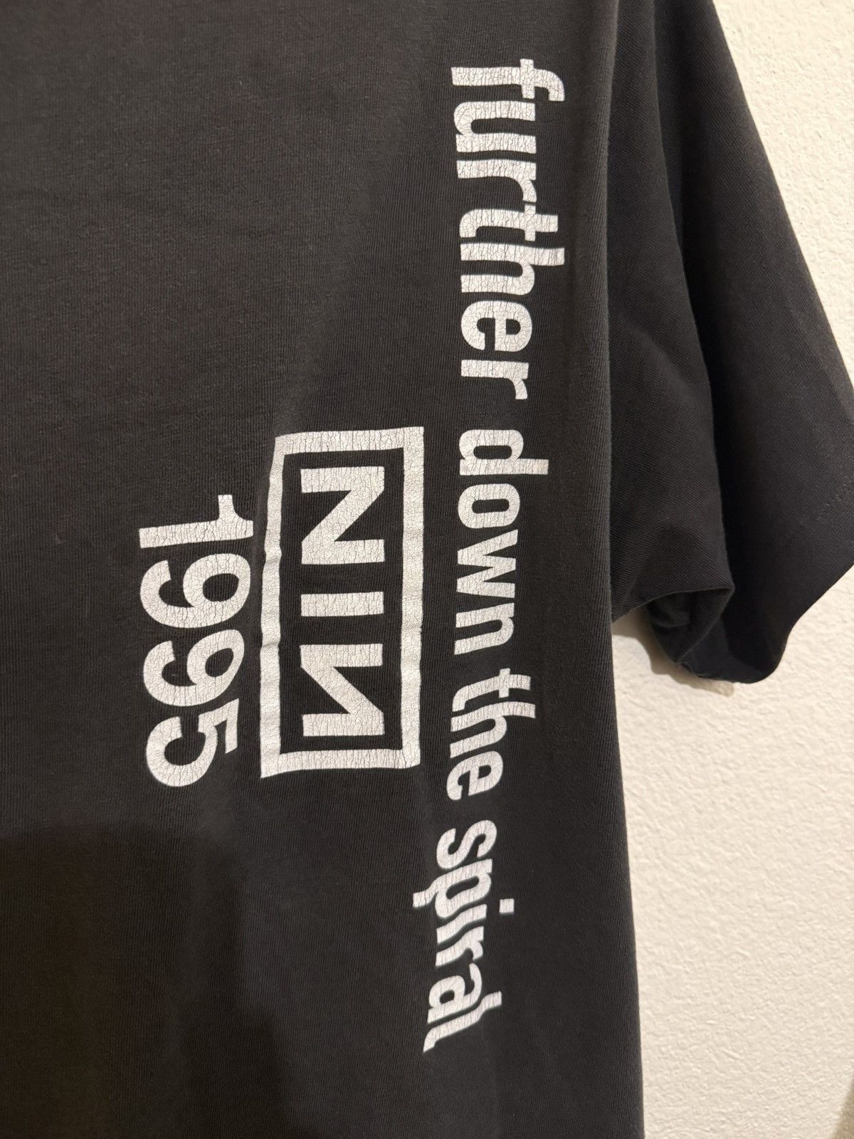 Vintage Nine Inch Nails 1994 Vintage Shirt Further Down the Spiral Size US M / EU 48-50 / 2 - 7 Thumbnail