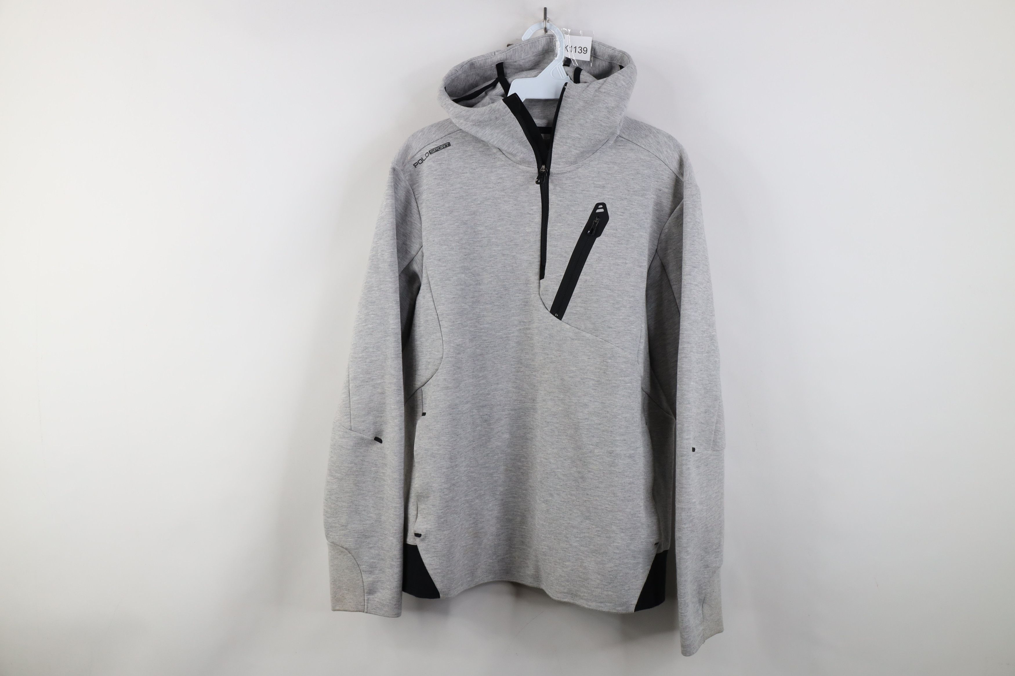 Ralph Lauren Vintage Y2K Polo Sport Ralph Lauren Tech Fleece Hoodie Size US M / EU 48-50 / 2 - 1 Thumbnail