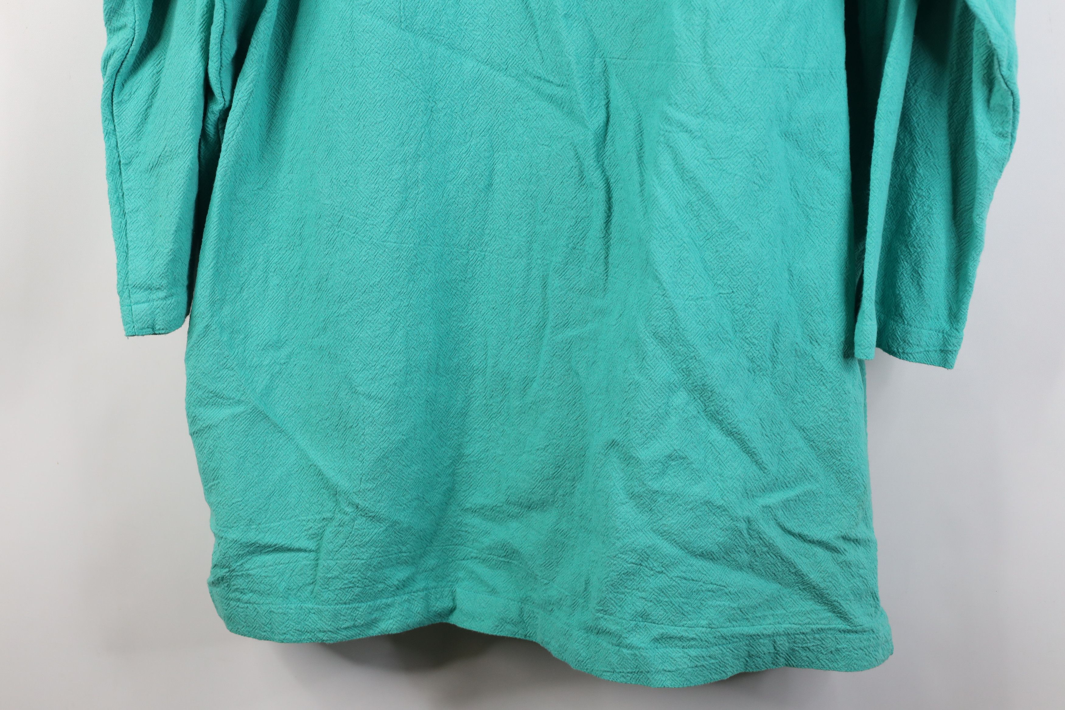 Vintage Vintage 90s Streetwear Fit Gauzy Cotton Blazer Jacket USA Size XS / US 0-2 / IT 36-38 - 14 Thumbnail