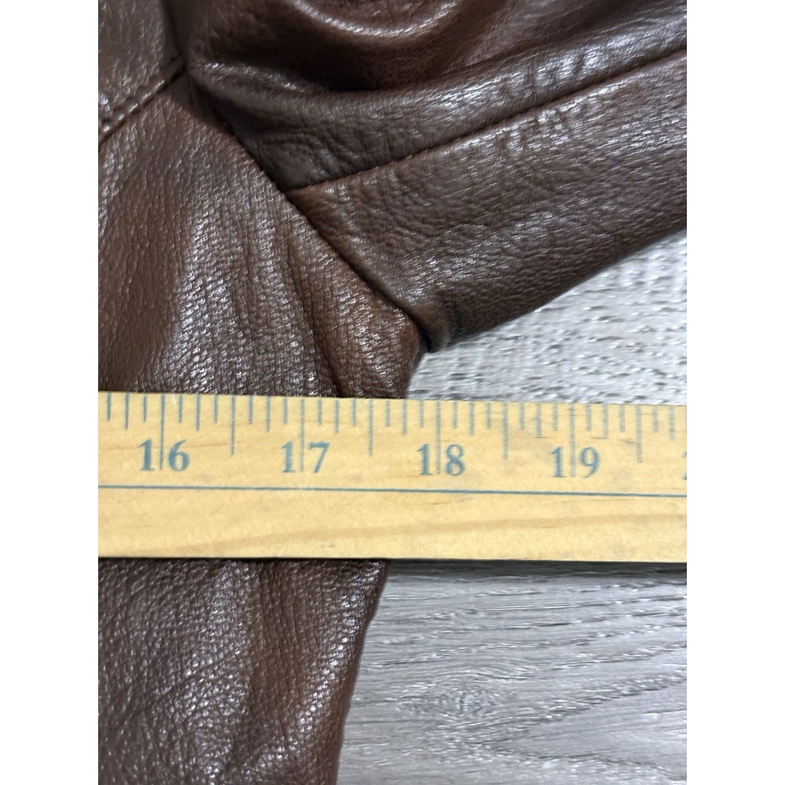 Wilsons Leather Wilsons Leather Maxima Brown Washed Jacket - Women’s Medium Size M / US 6-8 / IT 42-44 - 8 Thumbnail