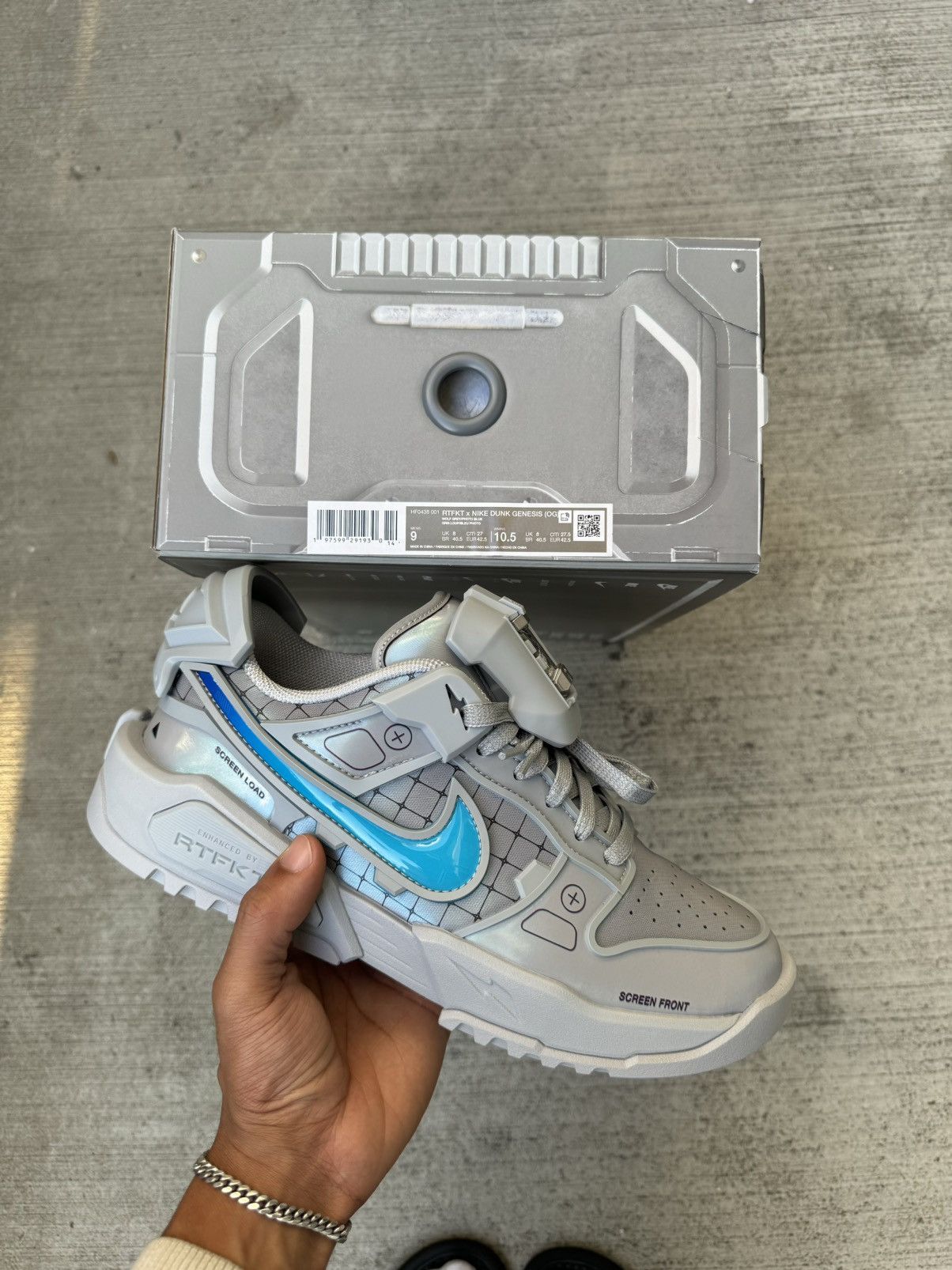Nike Rtfkt Nike Dunk Genesis OG Size US 9 / EU 42 - 2 Thumbnail