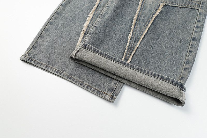 Vintage American retro star embroidered jeans for men Size US 32 / EU 48 - 6 Thumbnail
