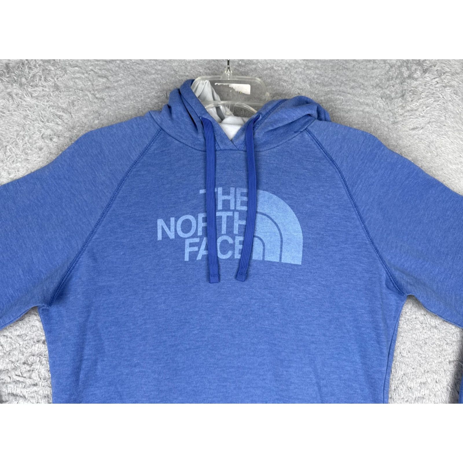 The North Face The North Face Hoodie Womens L Blue Half Dome Logo Jersey Fabric Sweatshirt Size L / US 10 / IT 46 - 4 Thumbnail