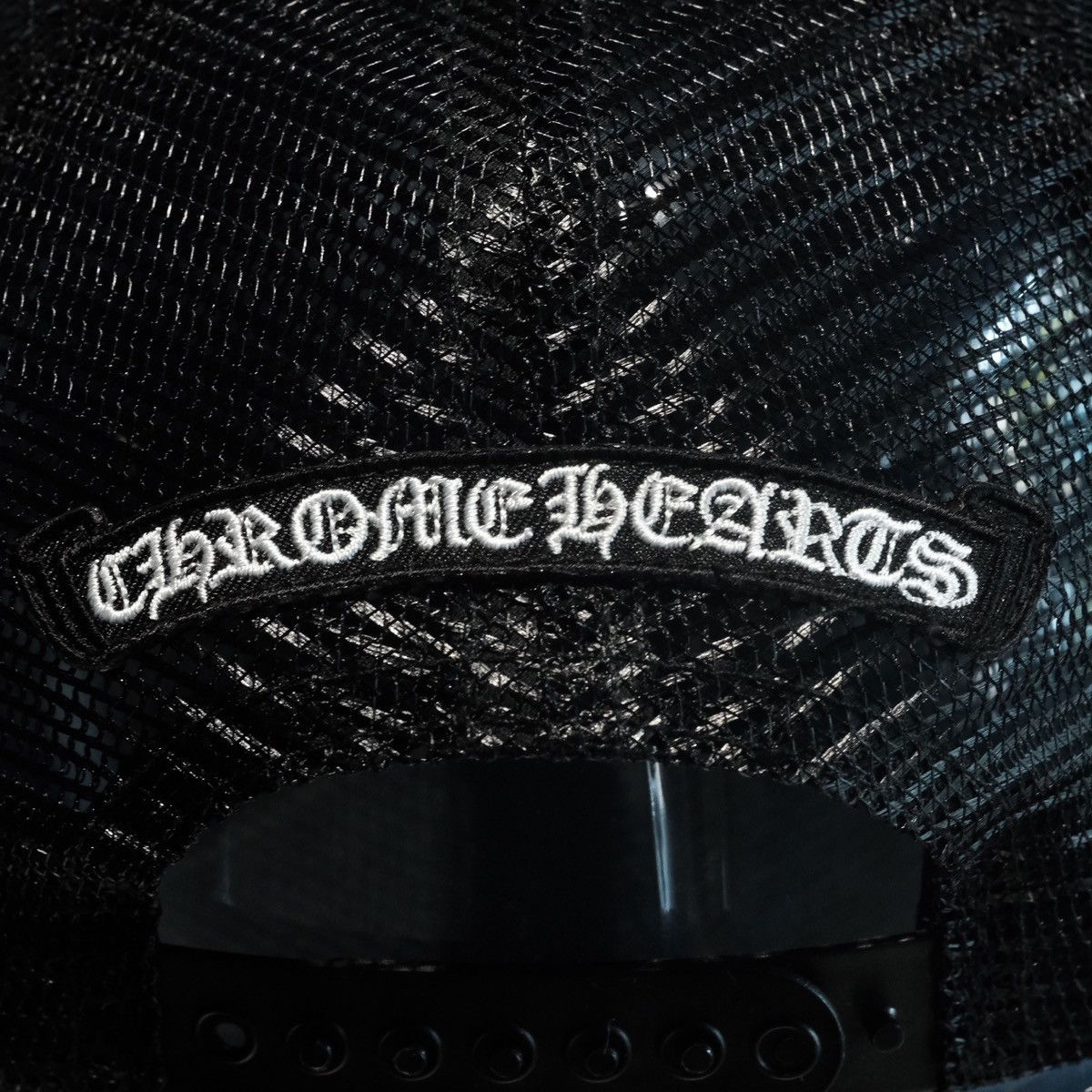 Chrome Hearts CHROME HEARTS TRUCKER CAP - CEMETERY PONY HAIR PATCHWORK Size ONE SIZE - 6 Thumbnail