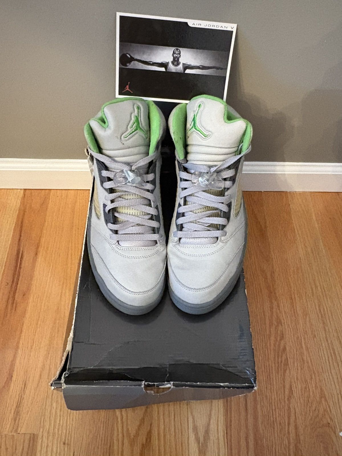 Nike Nike Air Jordan 5 V Green Bean 2006 136027-031 Men Size 12 Size US 12 / EU 45 - 1 Thumbnail