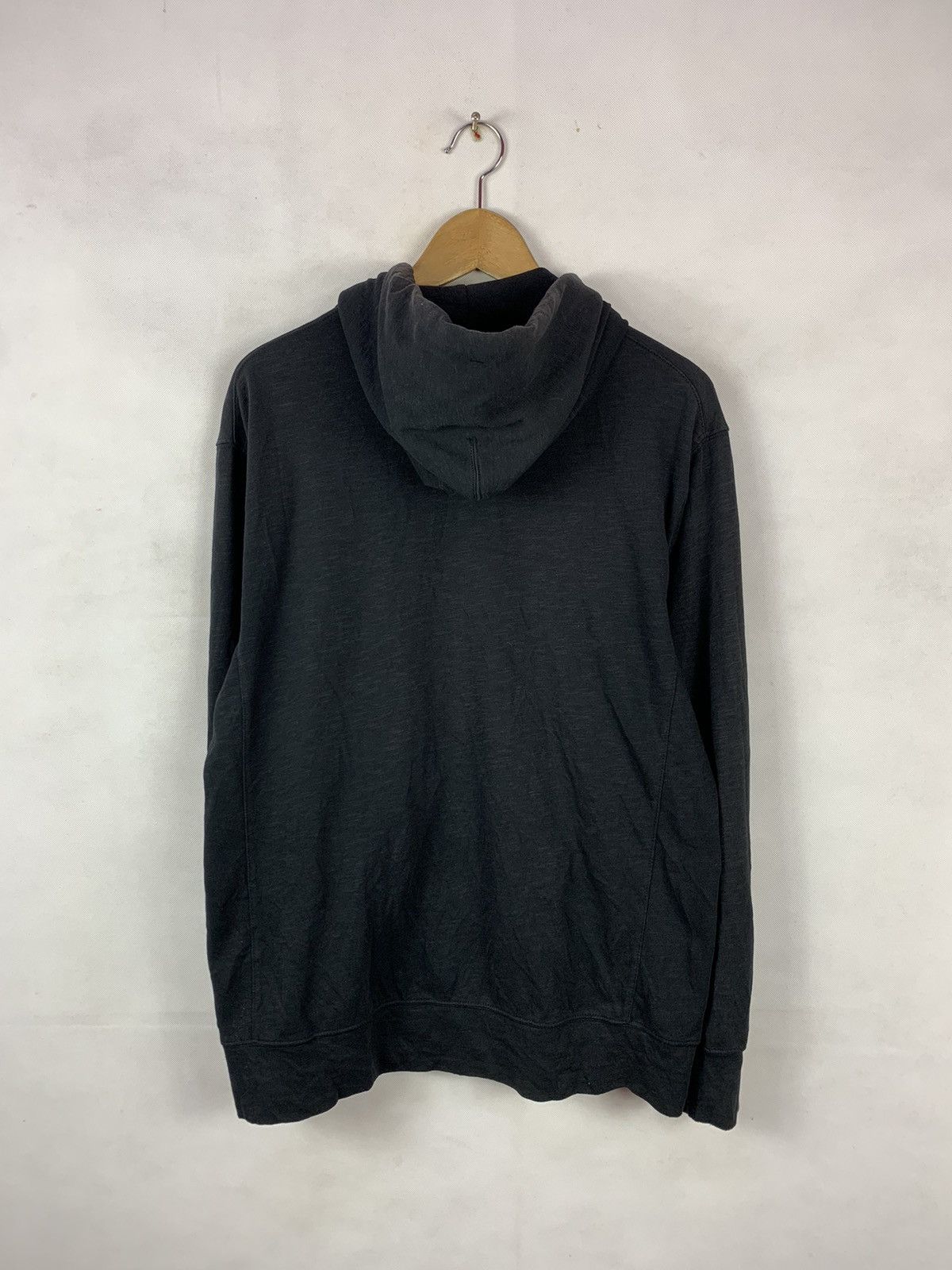 Japanese Brand Steals! Uniqlo Airism Full Black Hoodie Sweater Size US L / EU 52-54 / 3 - 5 Thumbnail