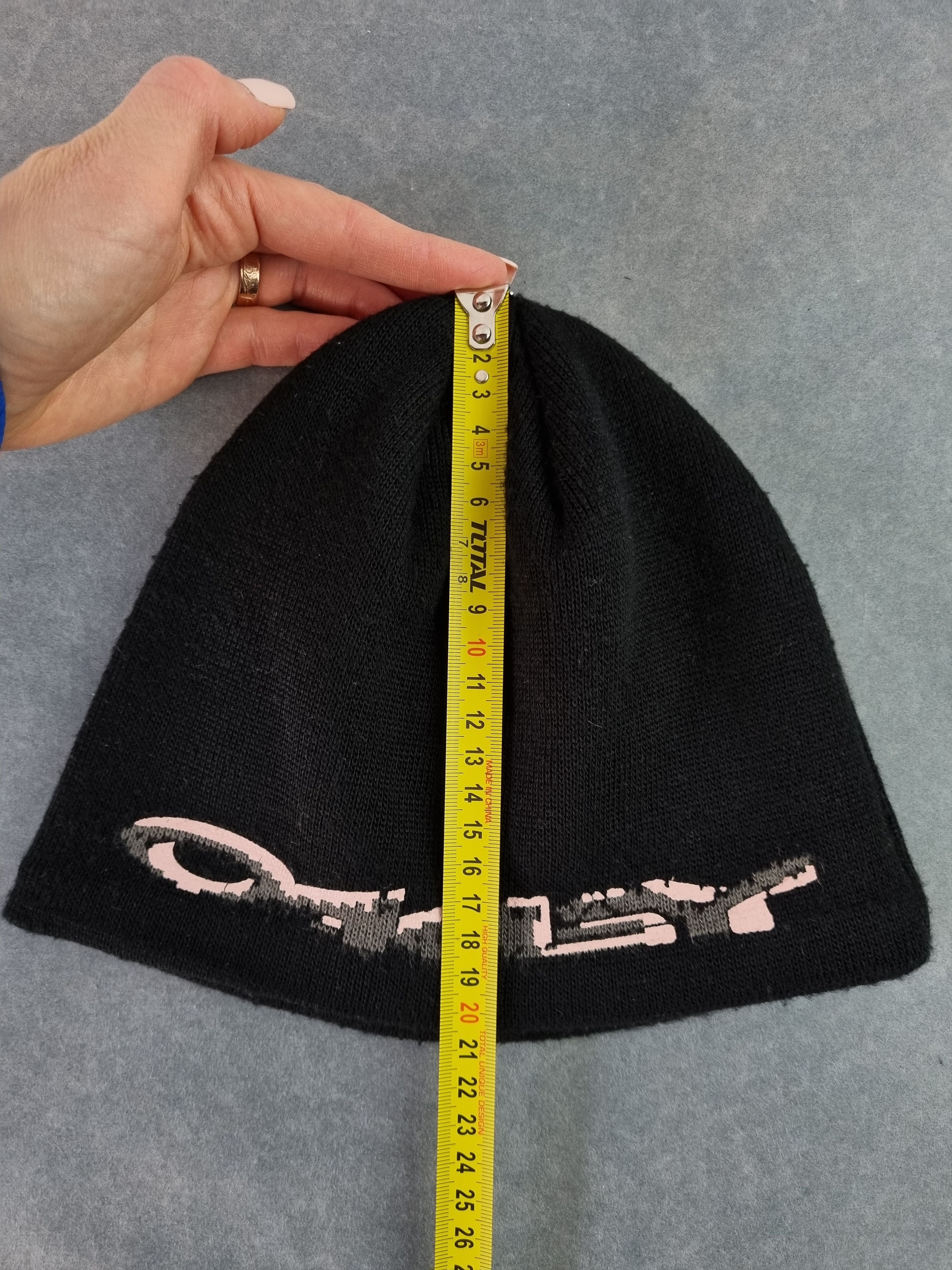 Oakley Rare OAKLEY Big Logo Beanie Cap Size ONE SIZE - 10 Thumbnail