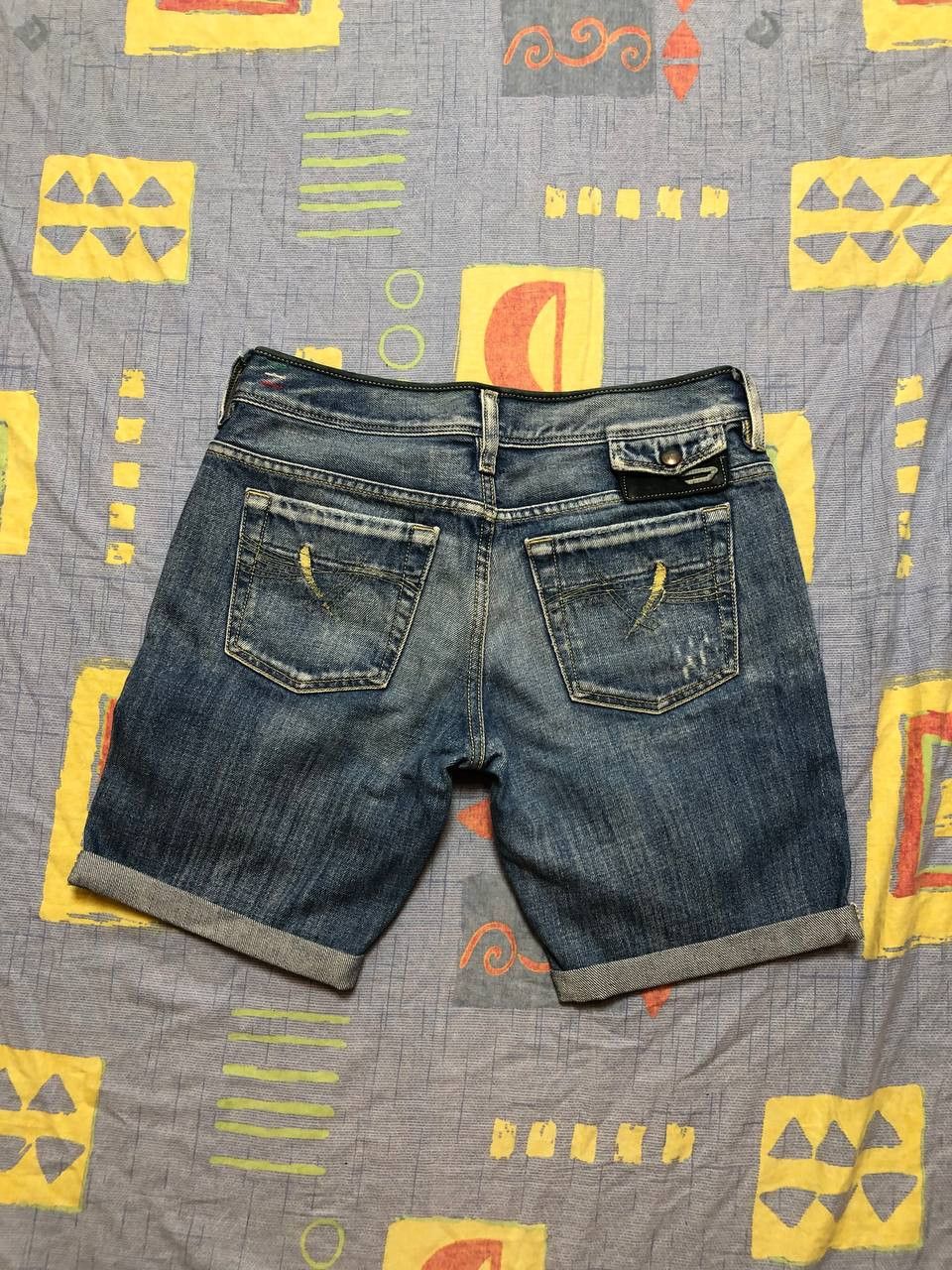 Diesel jeans shorts denim Diesel Streetwear Y2K Vintage Size 28" / US 6 / IT 42 - 22 Thumbnail