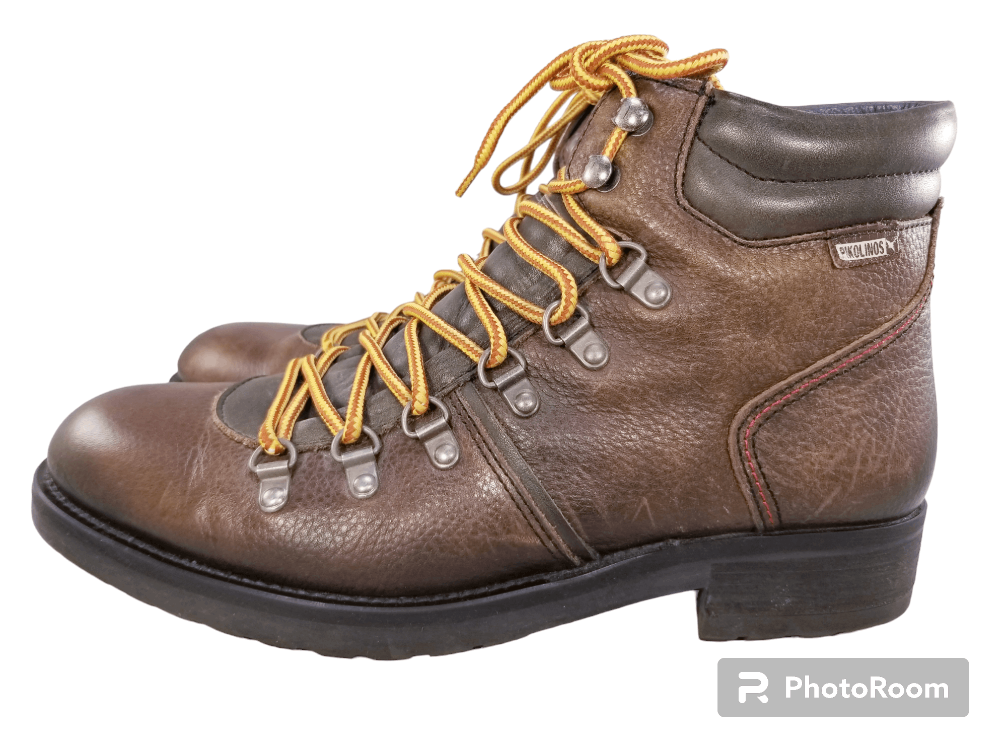 image of Unkwn Pikolinos Unisex Boots Motorcycle Hiking in Brown, Women's (Size 11)
