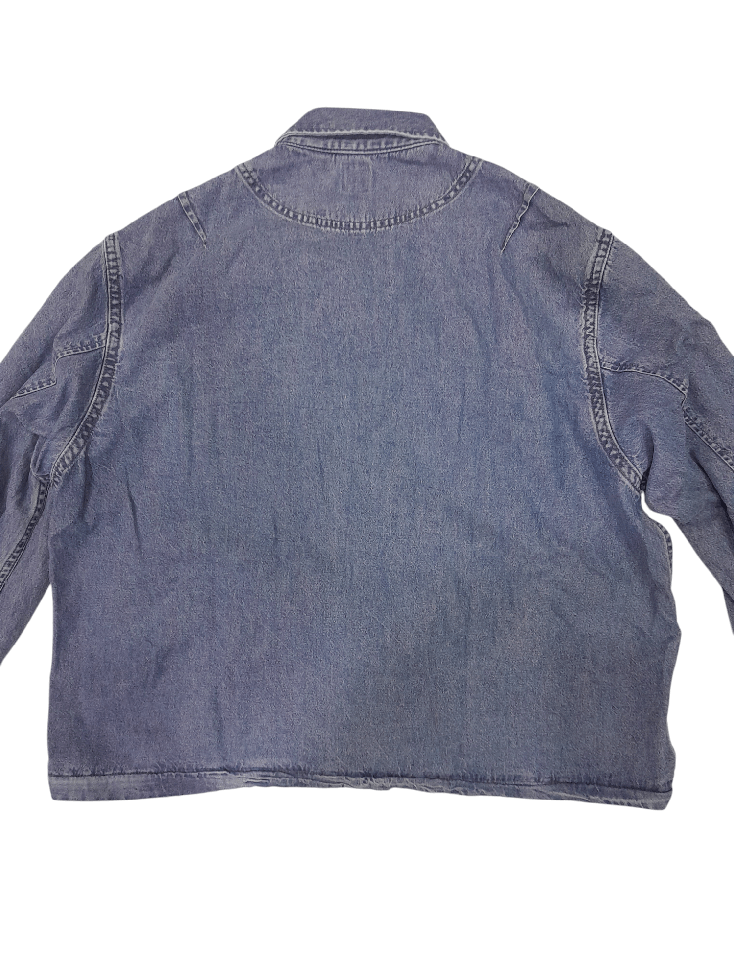 GU × Undercover Undercover Jun Takahashi x GU Oversized Denim Jacket (F514) Size US XL / EU 56 / 4 - 4 Thumbnail