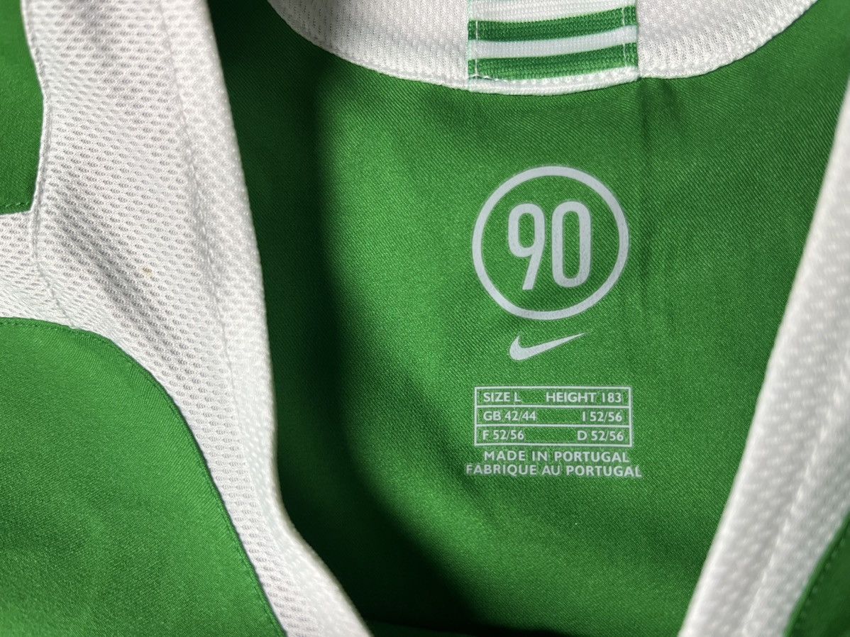 Nike Celtic Jersey Away football 2005/6 Green Nike Mens Size L Size US L / EU 52-54 / 3 - 4 Thumbnail