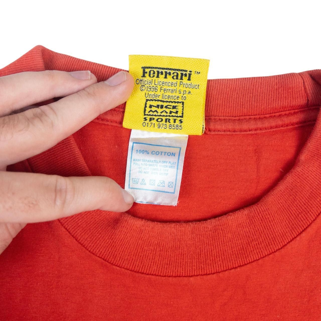 Ferrari Vintage Ferrari Graphic T Shirt Size S Size US S / EU 44-46 / 1 - 5 Thumbnail