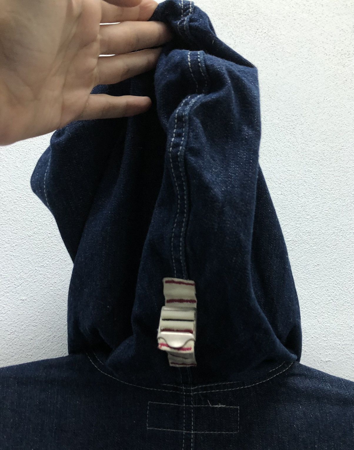 Japanese Brand Vintage Japanese Brand Rna inc Long Denim Jacket With Hood Size US M / EU 48-50 / 2 - 4 Thumbnail