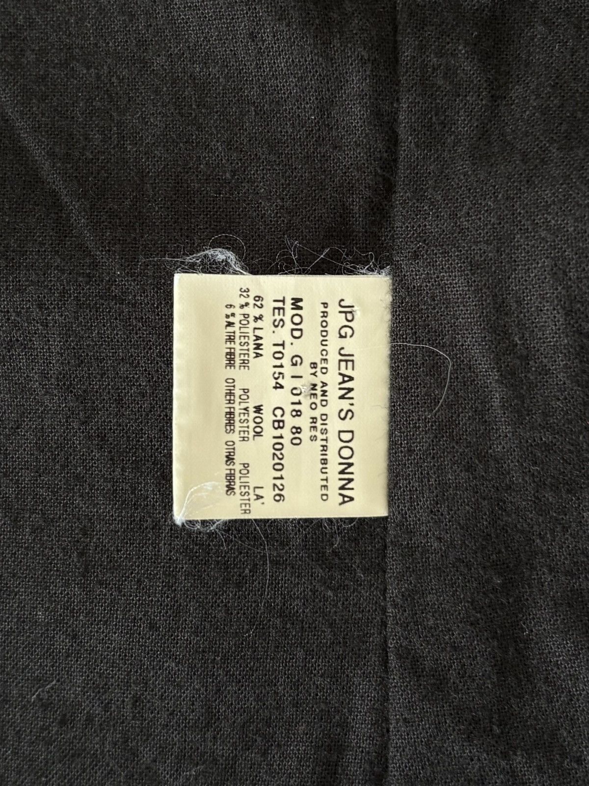 Jean Paul Gaultier Jean Paul Gaultier Jeans Tailored Blazer Striped Wool Denim Size M / US 6-8 / IT 42-44 - 16 Thumbnail
