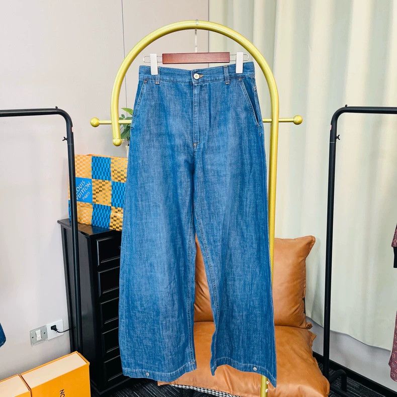 Loewe LOEWE Piped logo jeans Size 24" / US 00 / IT 34 - 1 Thumbnail