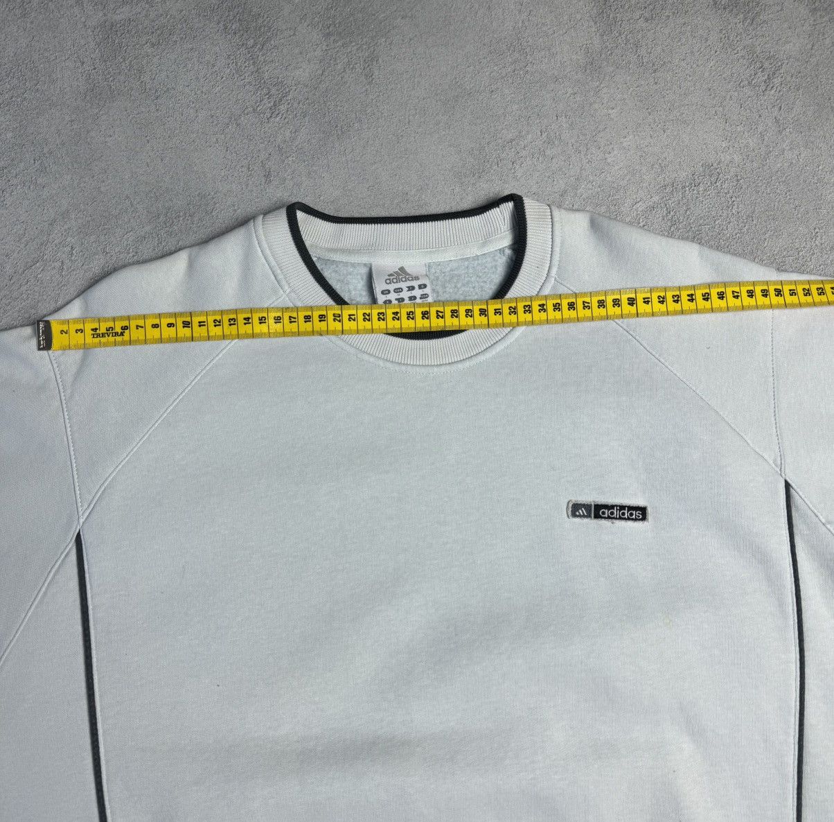 Adidas Vintage 00s Adidas Small Logo Cotton Crewneck Sweatshirt Size US L / EU 52-54 / 3 - 15 Thumbnail