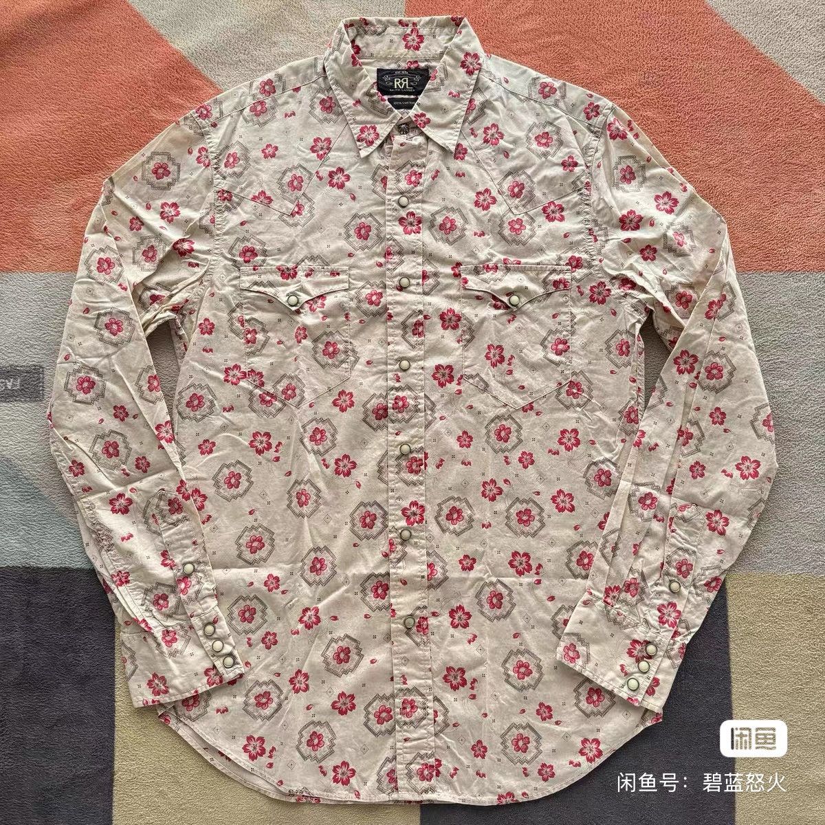 Ralph Lauren Ralph lauren sakura western shirt balenciaga prada dior Size US M / EU 48-50 / 2 - 1 Thumbnail