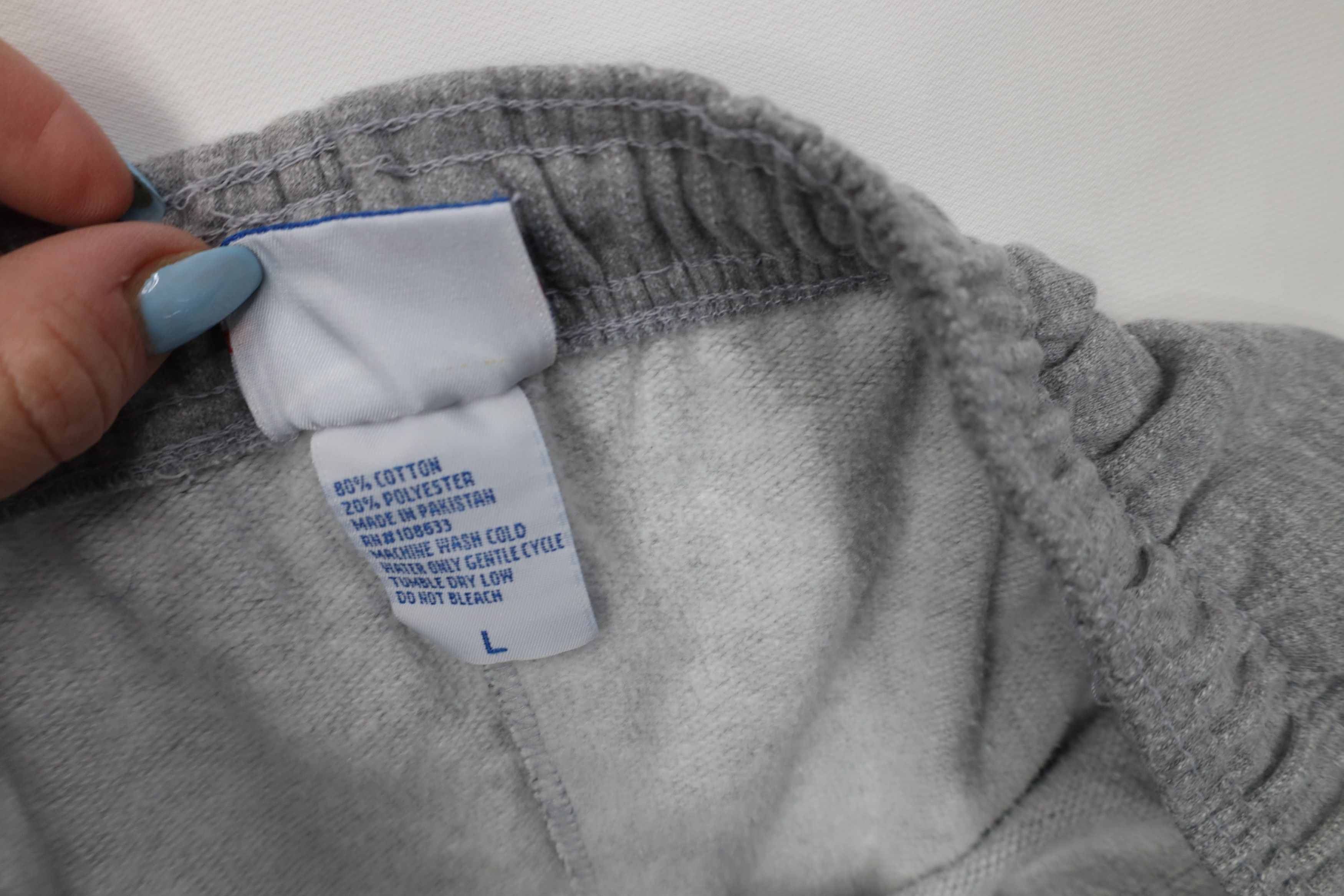 Vintage Vintage 90s Streetwear Cuffed Sweatpants Joggers Gray Size US 36 / EU 52 - 8 Thumbnail