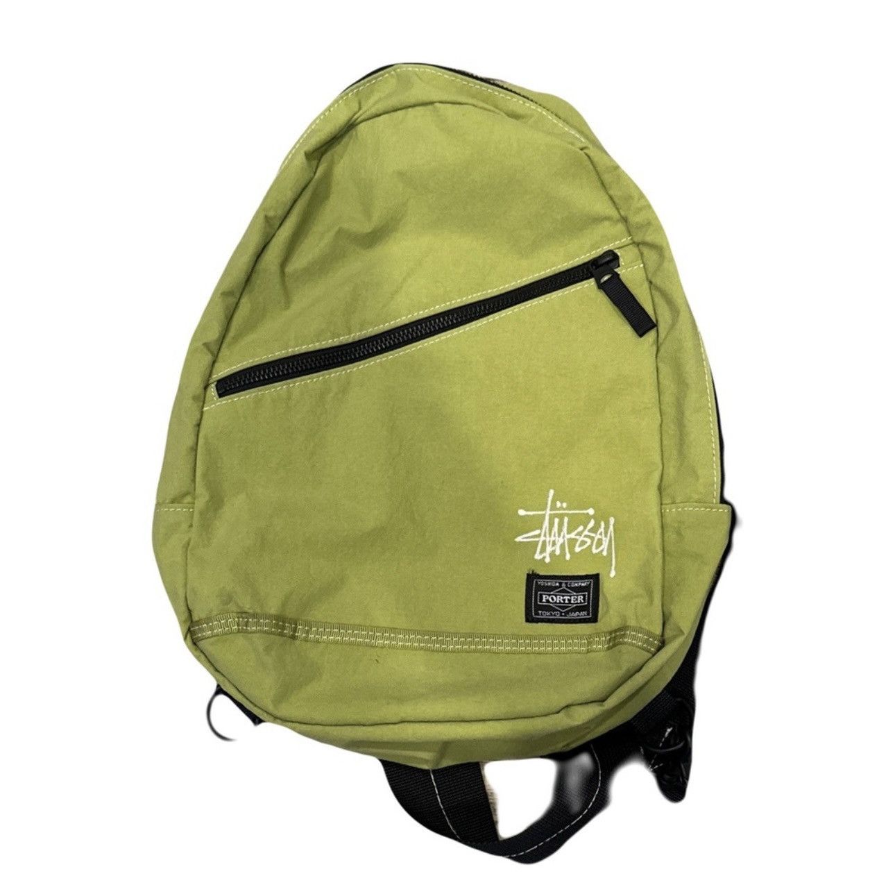 Porter Yoshida Co Stussy Stussy Porter Yoshida Green Sling Bag Grailed