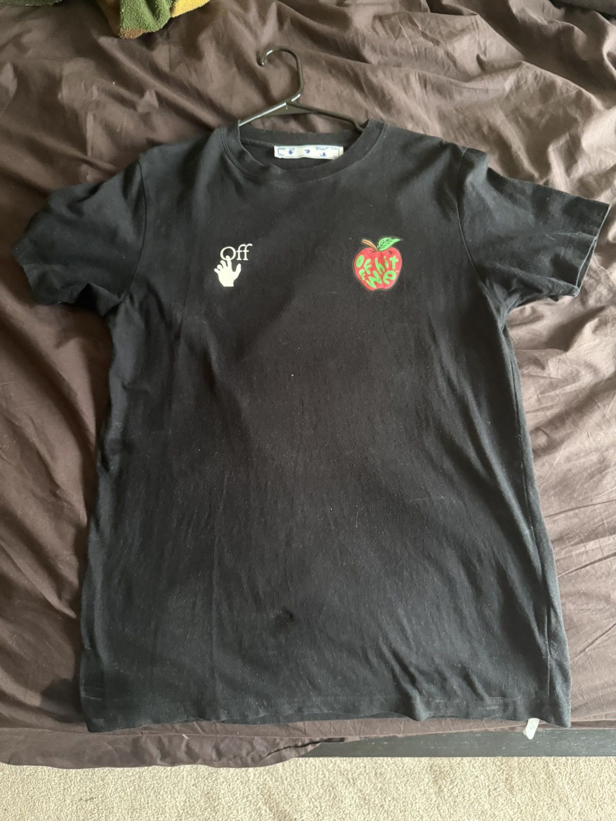 Off-White Off white Apple Arrow T-shirt Size US S / EU 44-46 / 1 - 1 Thumbnail