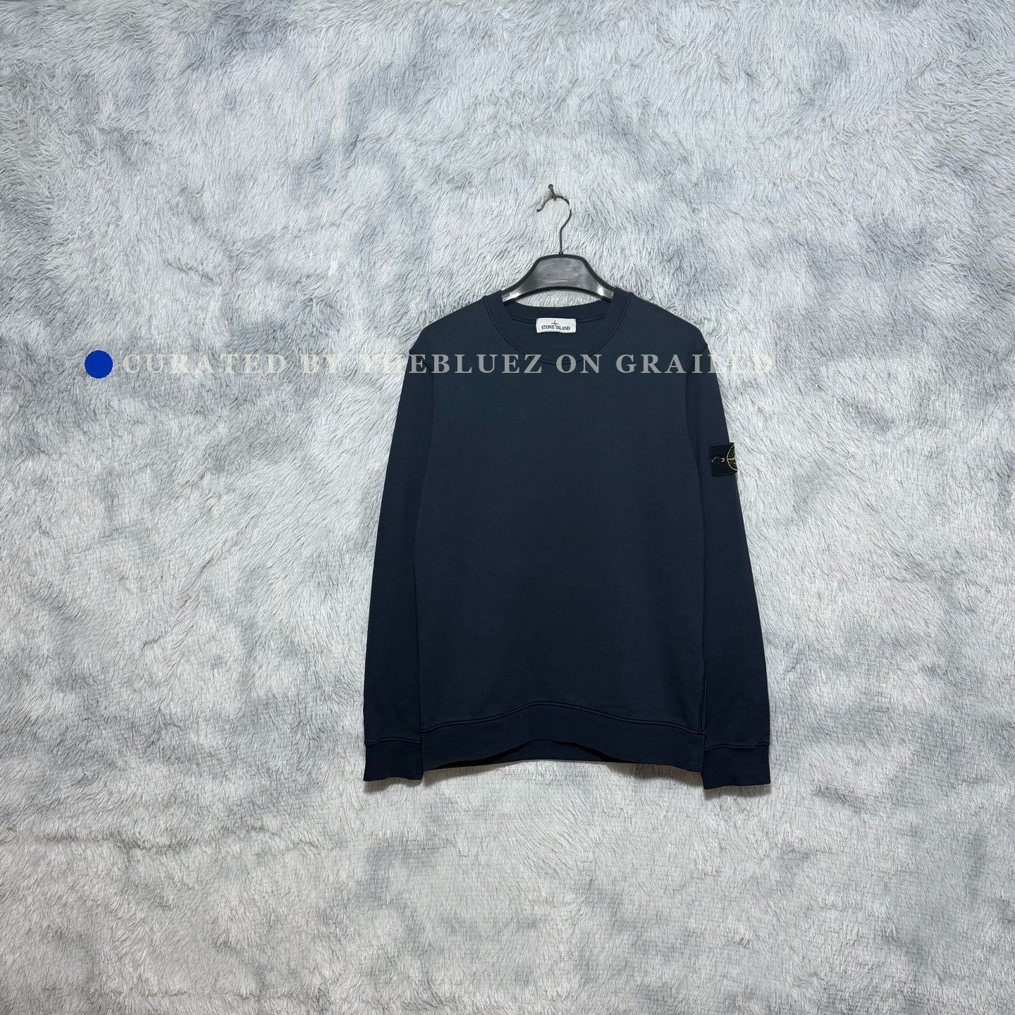 Stone Island Stone Island Basic Crew Neck Sweatshirt Size US L / EU 52-54 / 3 - 1 Thumbnail
