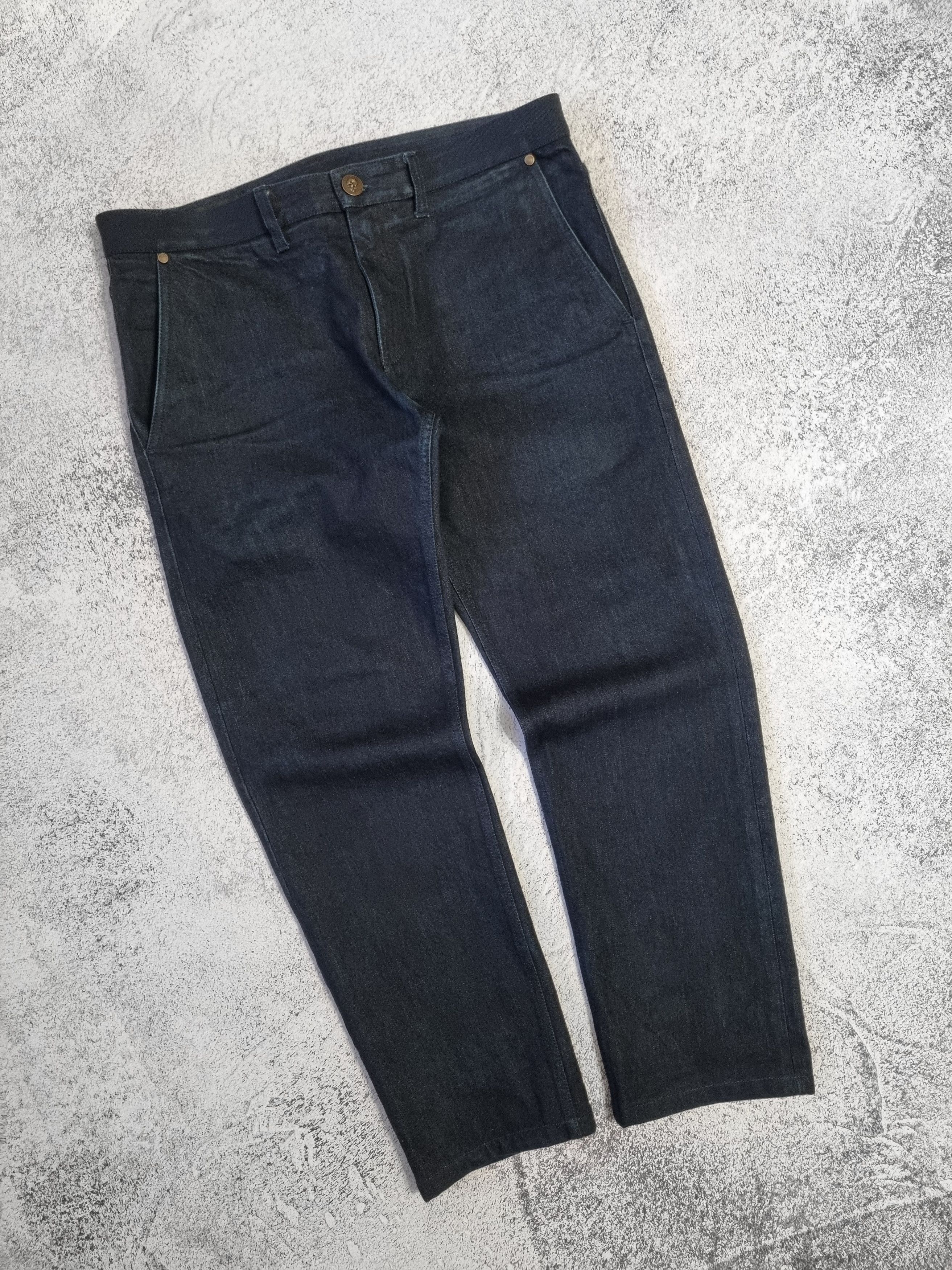 Alexander McQueen Alexander McQueen Luxury Dark Blue Selvedge Jeans Size US 34 / EU 50 - 2 Thumbnail