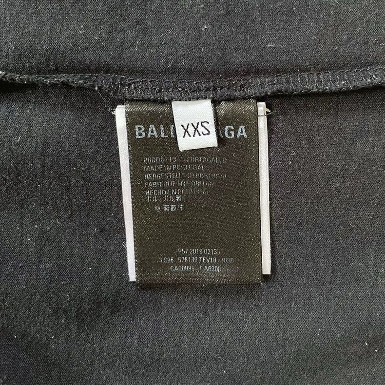 Balenciaga Balenciaga Shoulder Label Short Sleeve T-Shirt Size US XXS / EU 40 - 6 Thumbnail