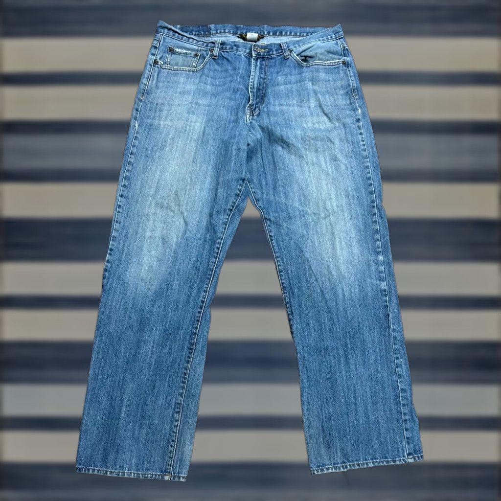 Lucky Brand Lucky Brand Jeans Mens 38x31 Bootcut Denim Zip Fly 5-Pocket Regular Inseam 31 in Blue USA Logo Size US 38 / EU 54 - 1 Thumbnail