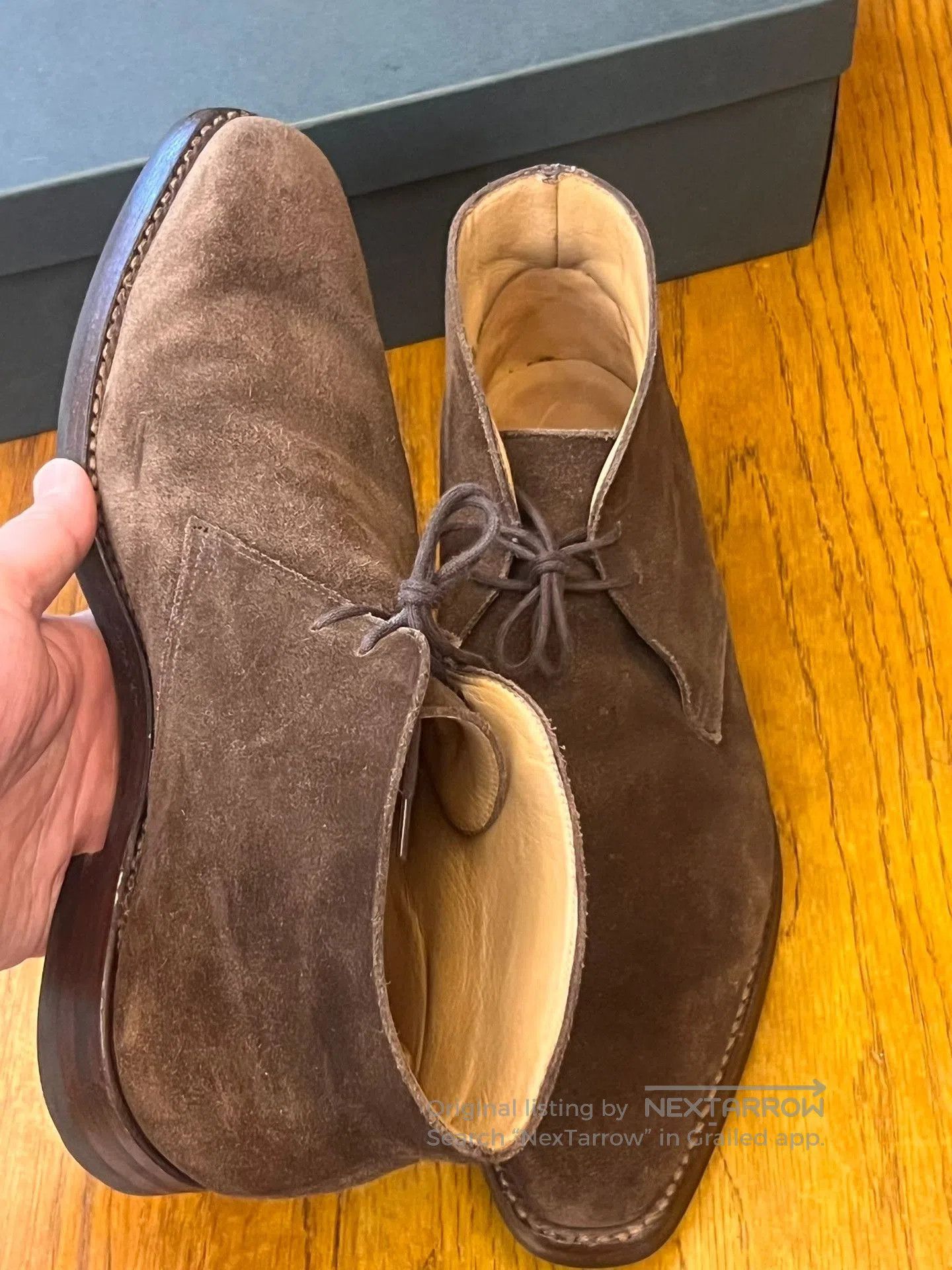 Crockett & Jones Crockett & Jones Suede Desert Boots 348. Size US 9.5 / EU 42-43 - 1 Thumbnail
