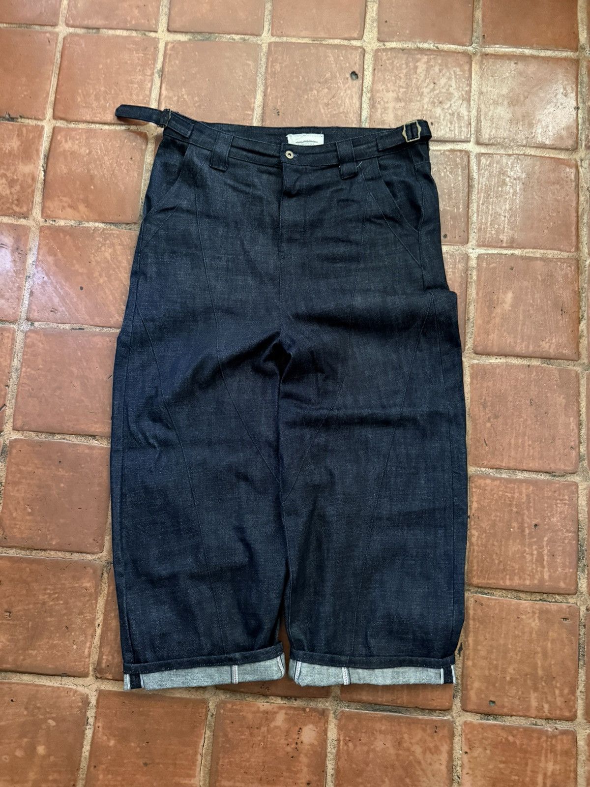 Other Shinzo Okayama 16oz Raw Japanese Selvedge Balloon Denim Pant