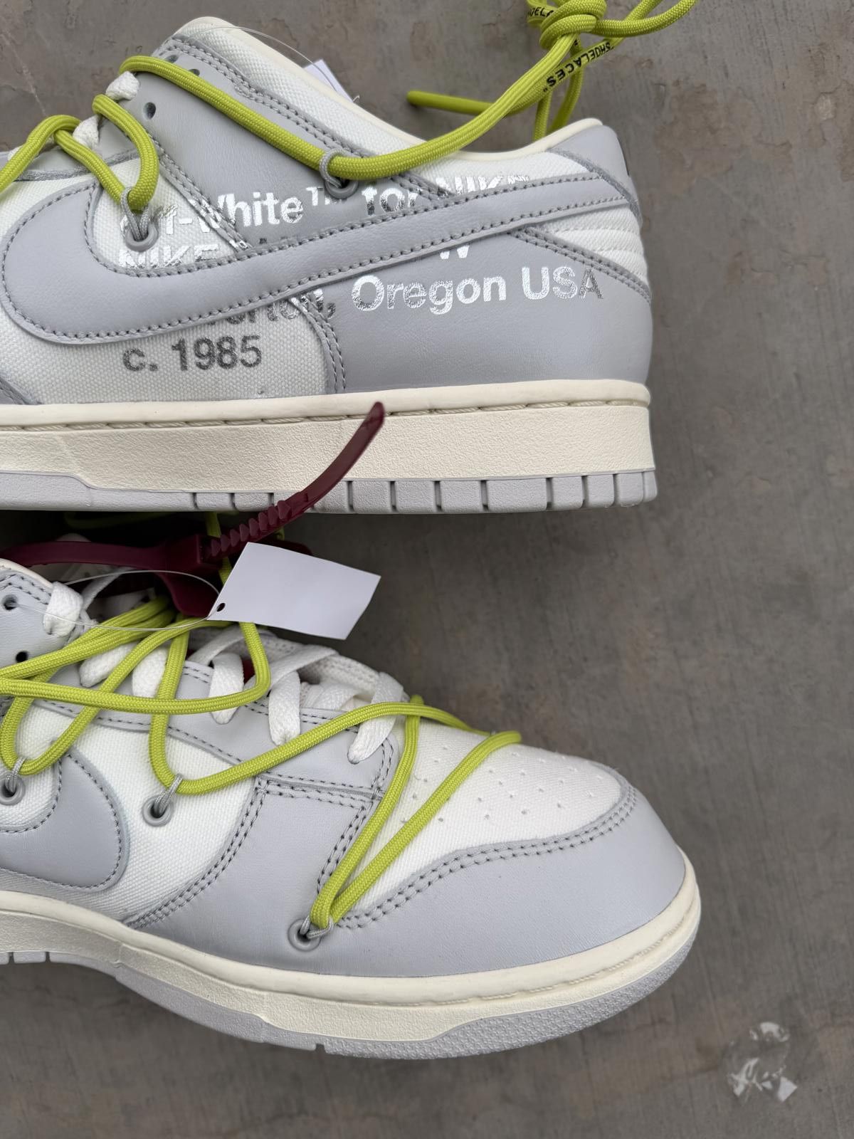 Nike Nike Dunk Low Off-White Lot 8 Size 12 DS OG All Size US 12 / EU 45 - 4 Thumbnail