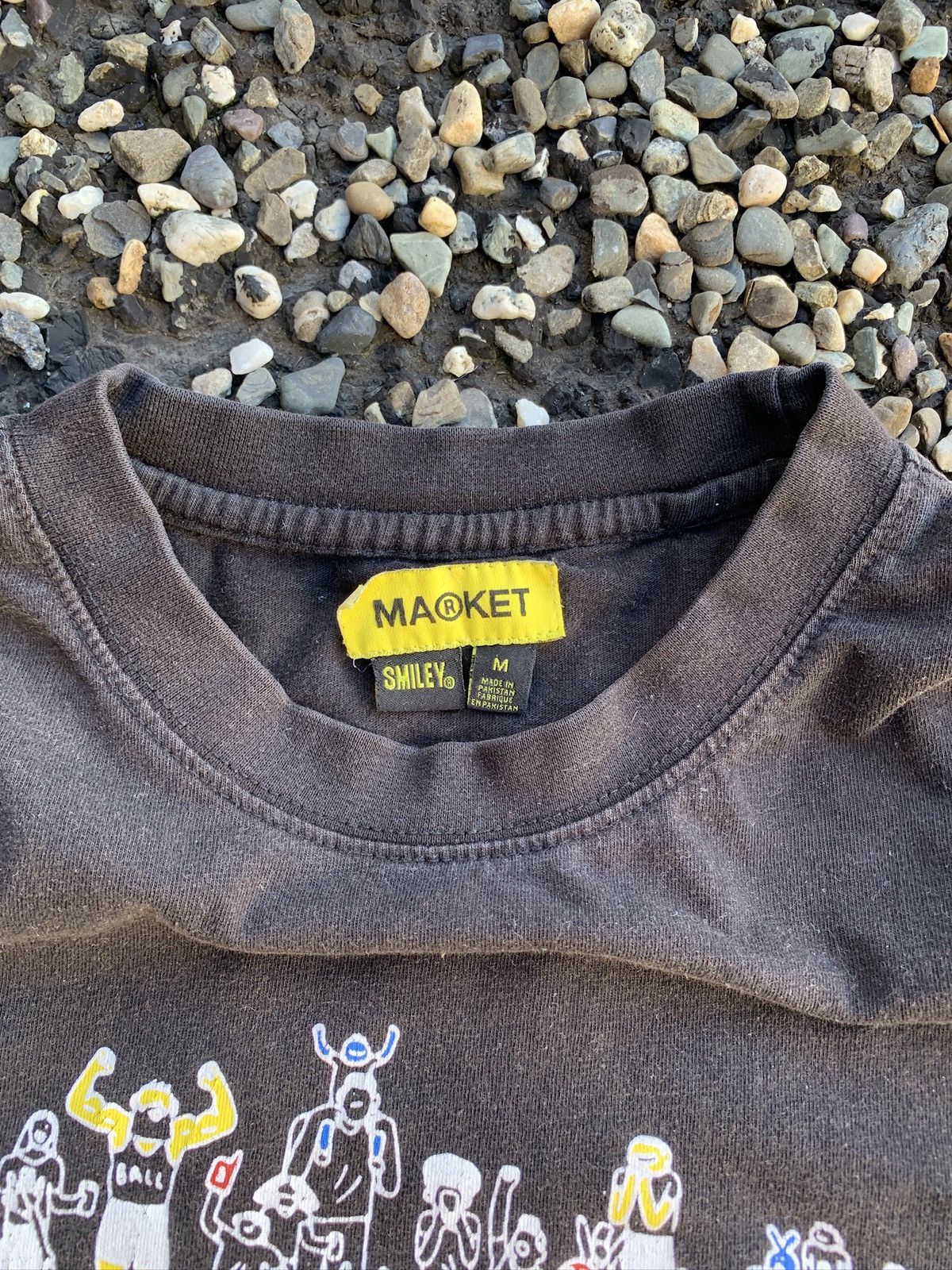 Market Chinatown Market Smiley Basketball Game T-Shirt Size US M / EU 48-50 / 2 - 6 Thumbnail