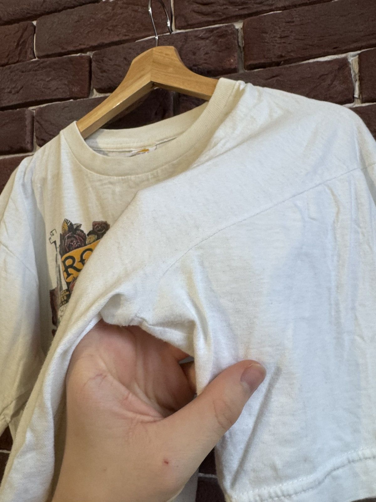Band Tees Rare Vintage 90s Jim Morrison Rock And Roll Suicide Band Tee Size US L / EU 52-54 / 3 - 6 Thumbnail