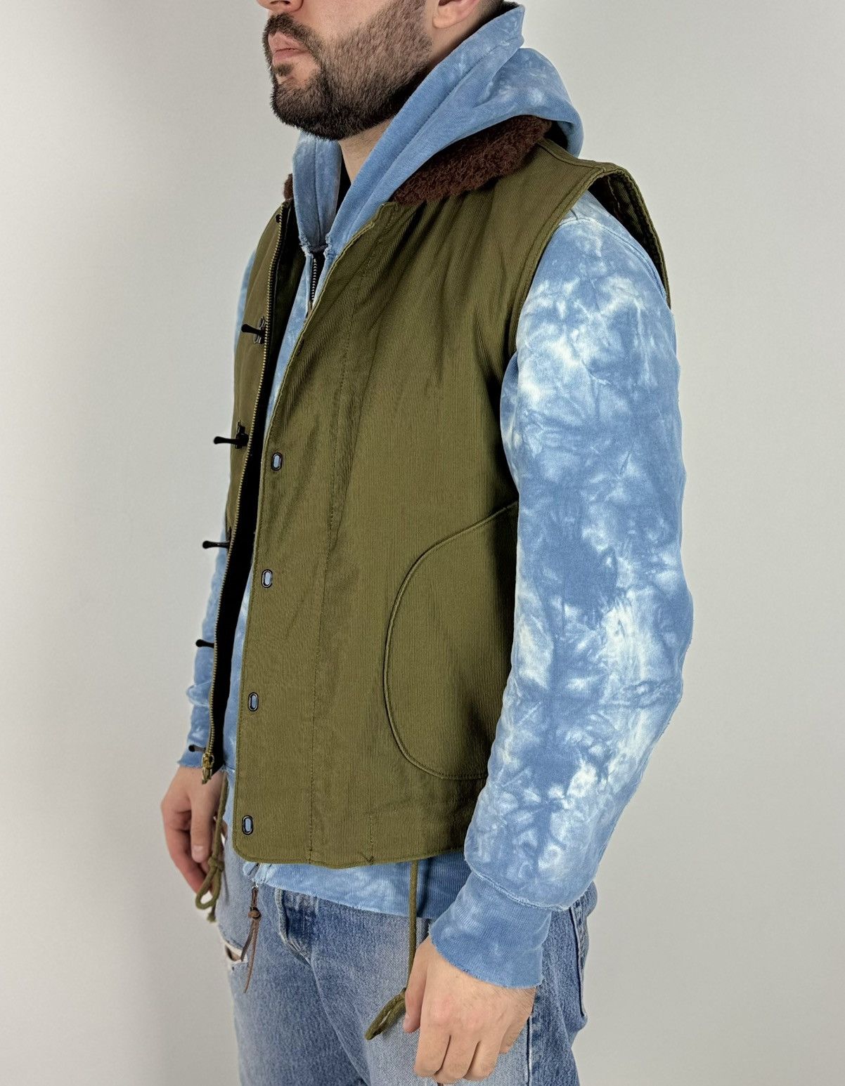 Vintage Bob Dong Deck Hook Military Vest N-1D Jacket Size US S / EU 44-46 / 1 - 2 Thumbnail