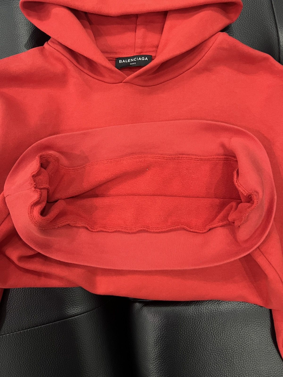 Balenciaga Balenciaga by Demna 2017 Wave Logo Hoodie Size US XXS / EU 40 - 8 Thumbnail