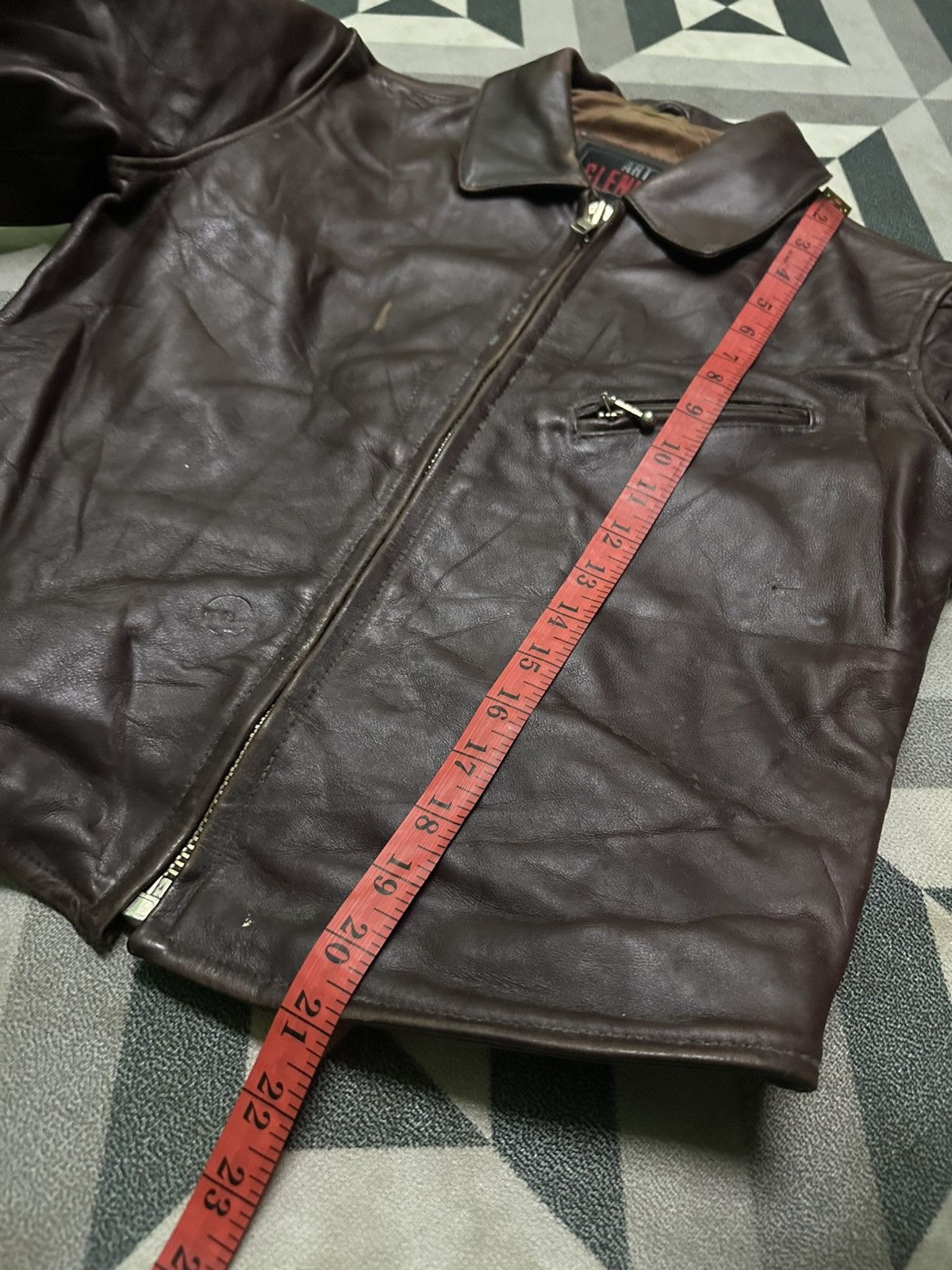 Vintage Glenhill leather jacket Size US S / EU 44-46 / 1 - 13 Thumbnail