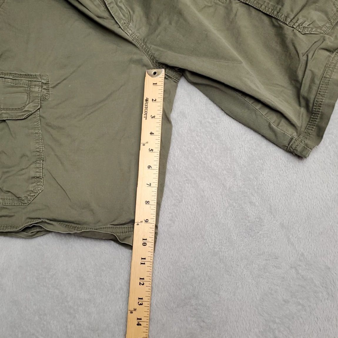 Vintage Union Bay Shorts Men 34 Green Cargo Pocket Cotton Utility Outdoor Summer Comfort Men Size US 34 / EU 50 - 7 Thumbnail